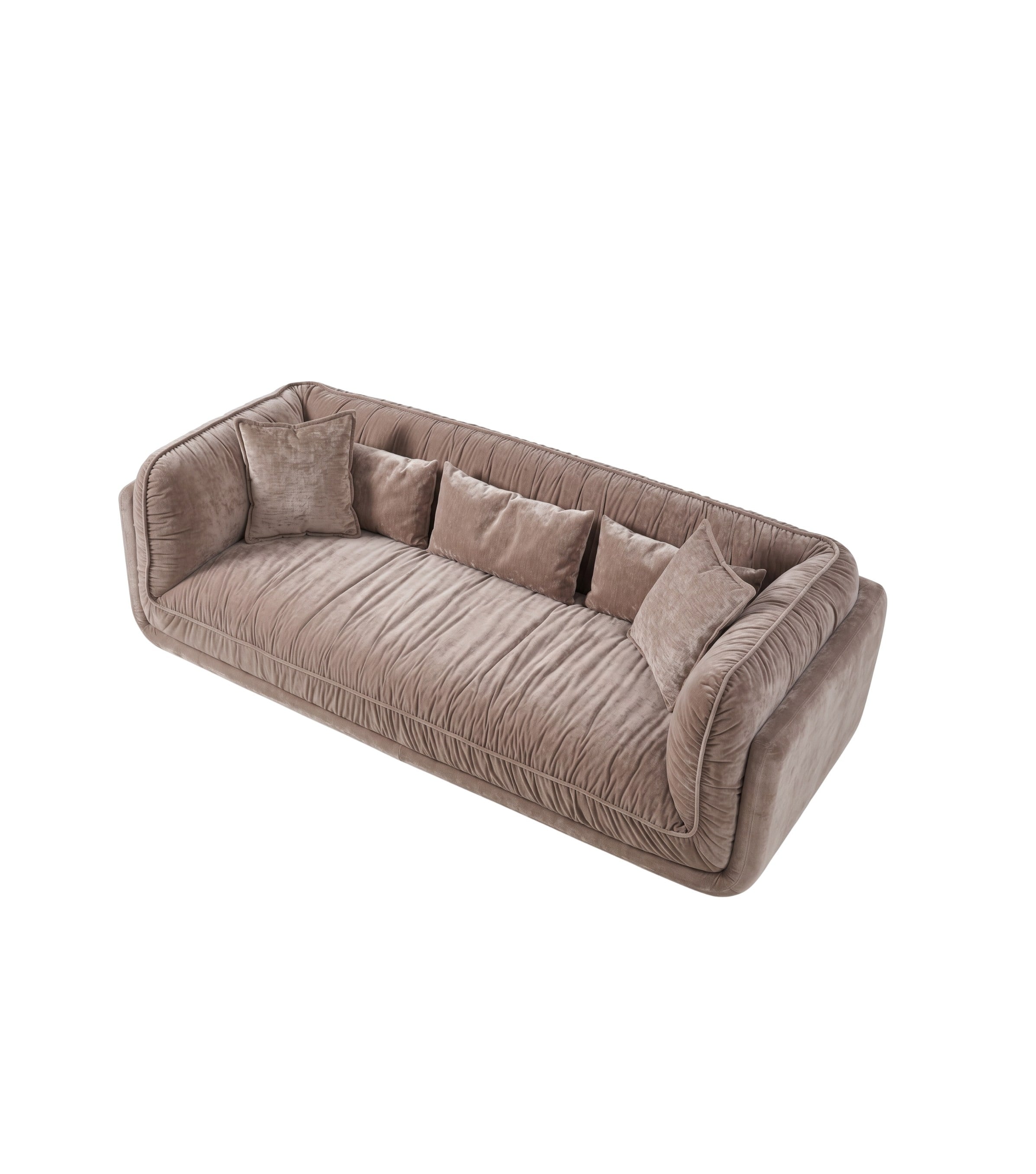 Ravello Comfort Büzgülü Kadife Kanepe