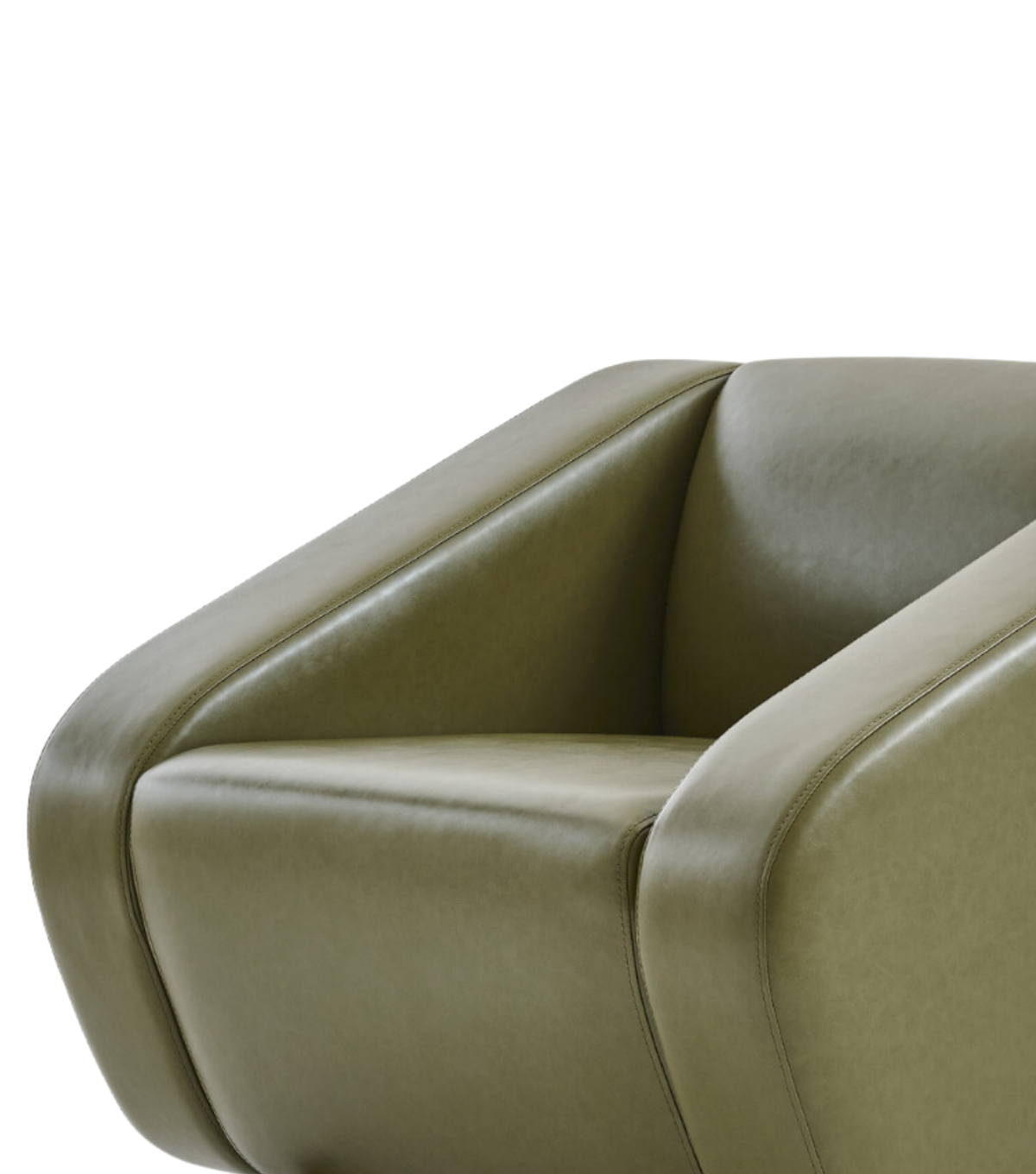 Rizzo Simetrik Berjer Deri Yeşil