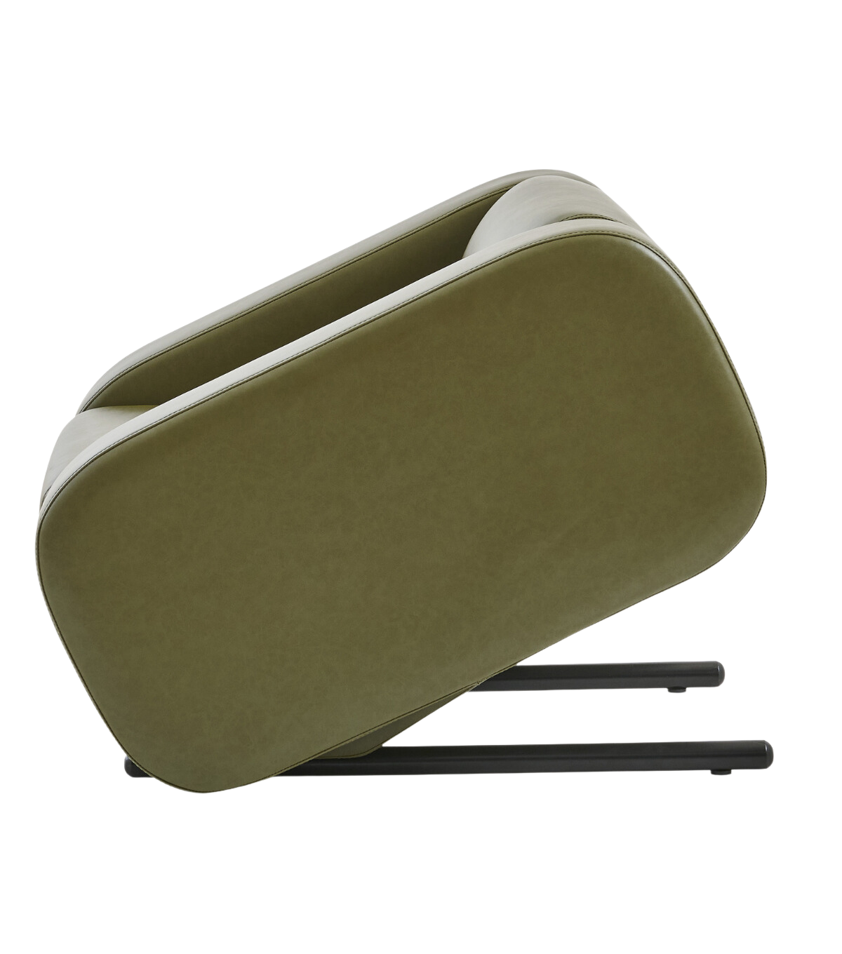 Rizzo Simetrik Berjer Deri Yeşil