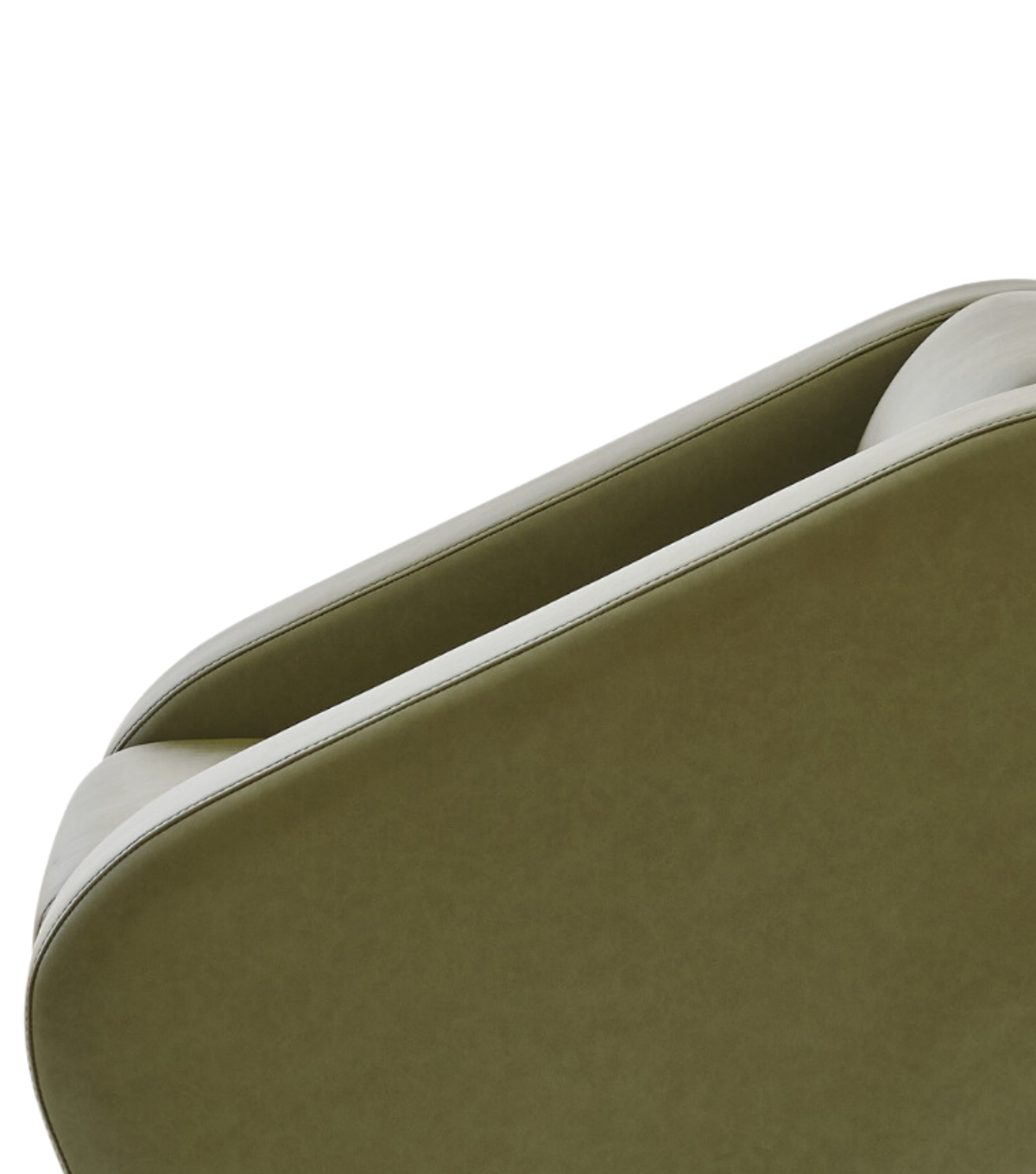 Rizzo Simetrik Berjer Deri Yeşil