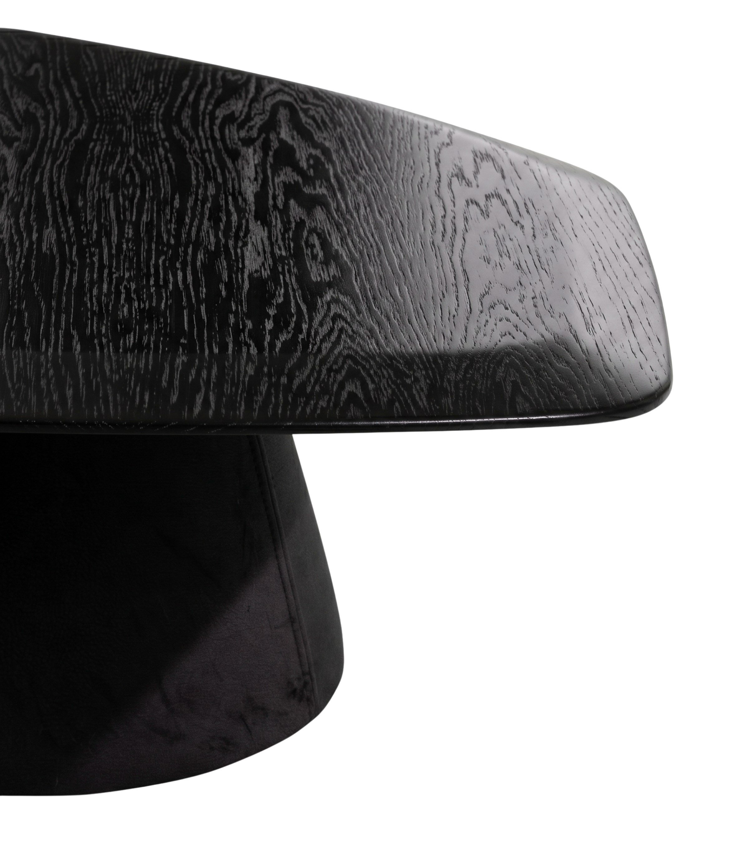 Salerno Wooden Three Piece Coffee Table Set Black