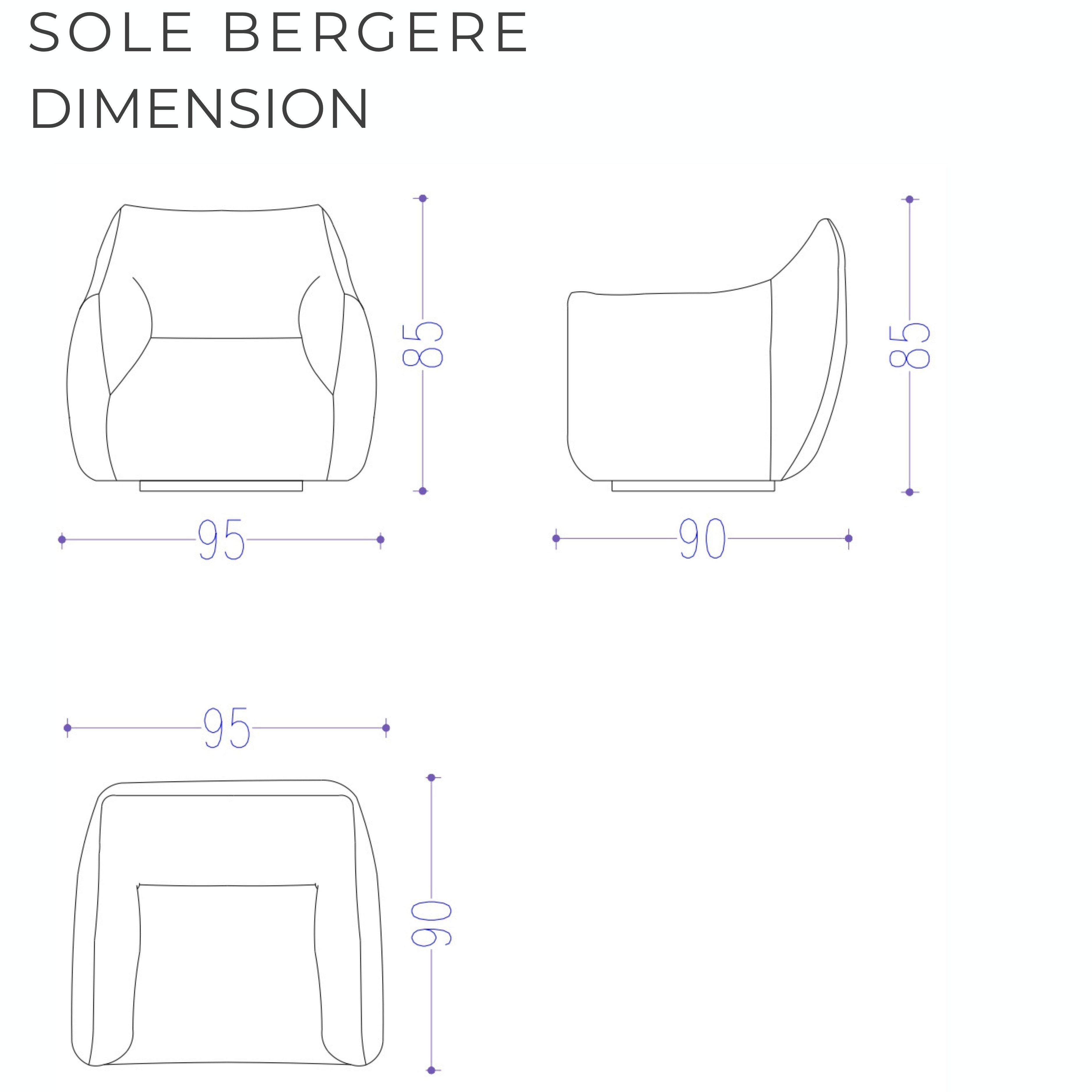 Sole Comfort Bej Döner Ayak Berjer