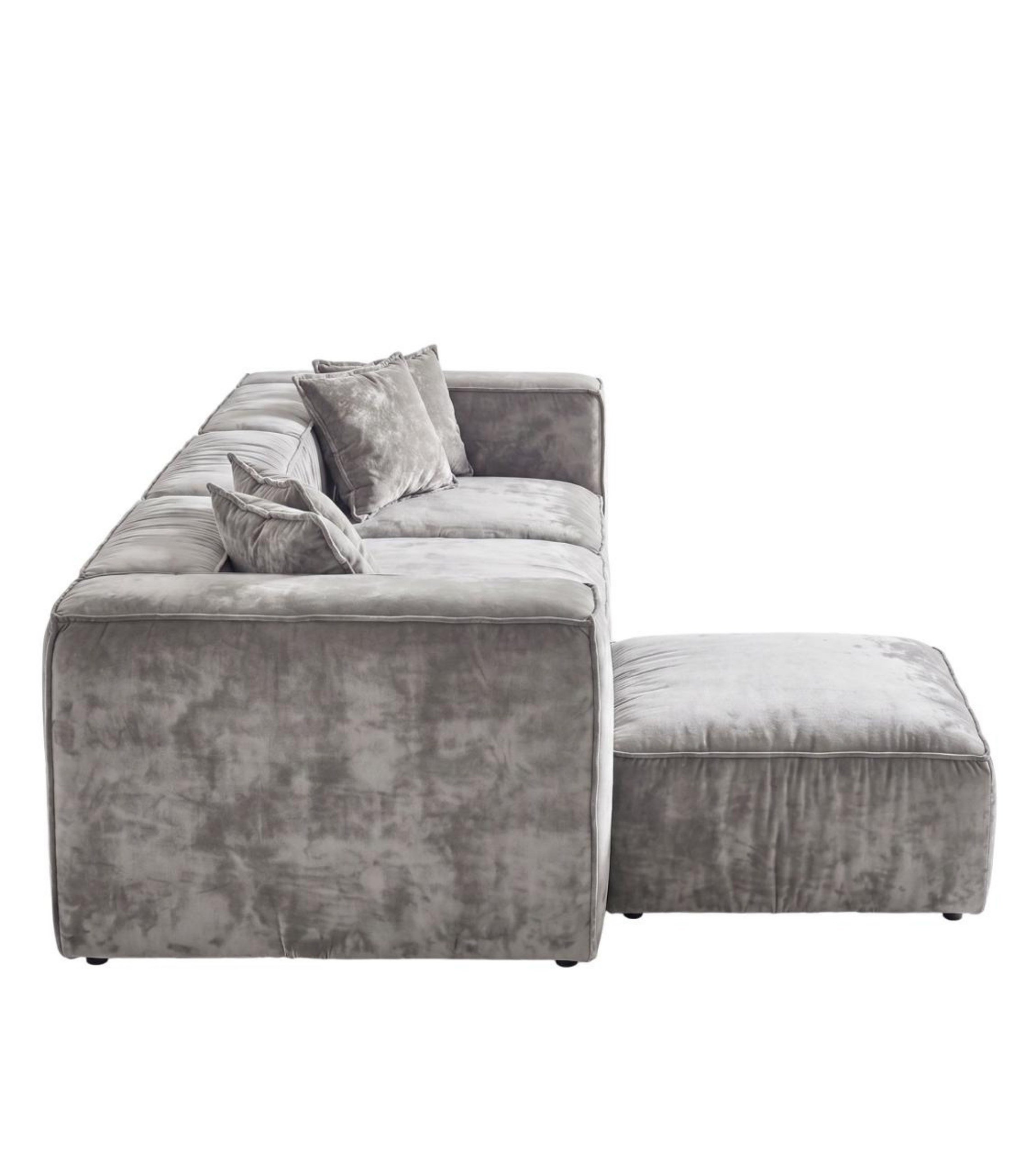 Volye Comfort Büzgülü Kadife Köşe