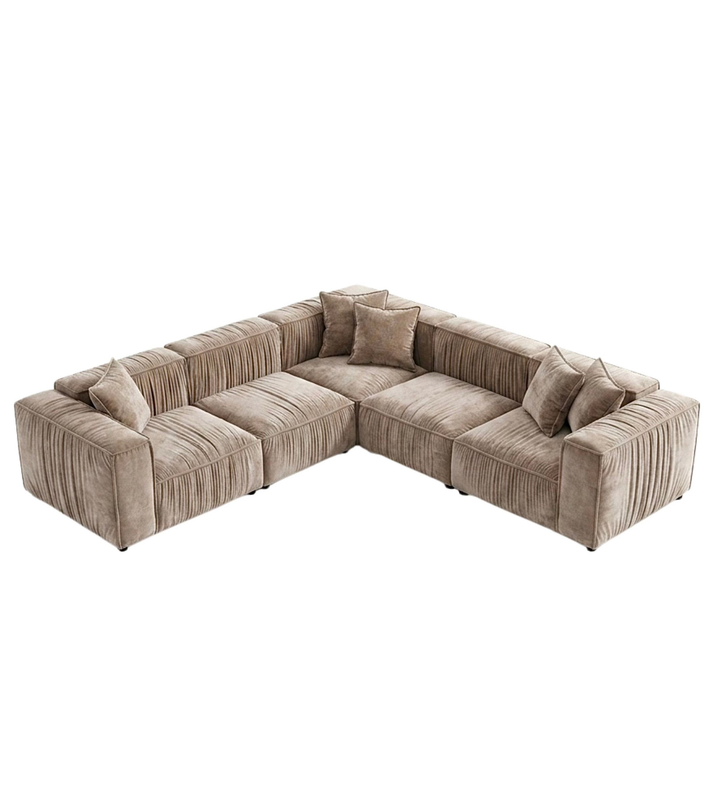 Volye Comfort Büzgülü Kadife Tam Kol