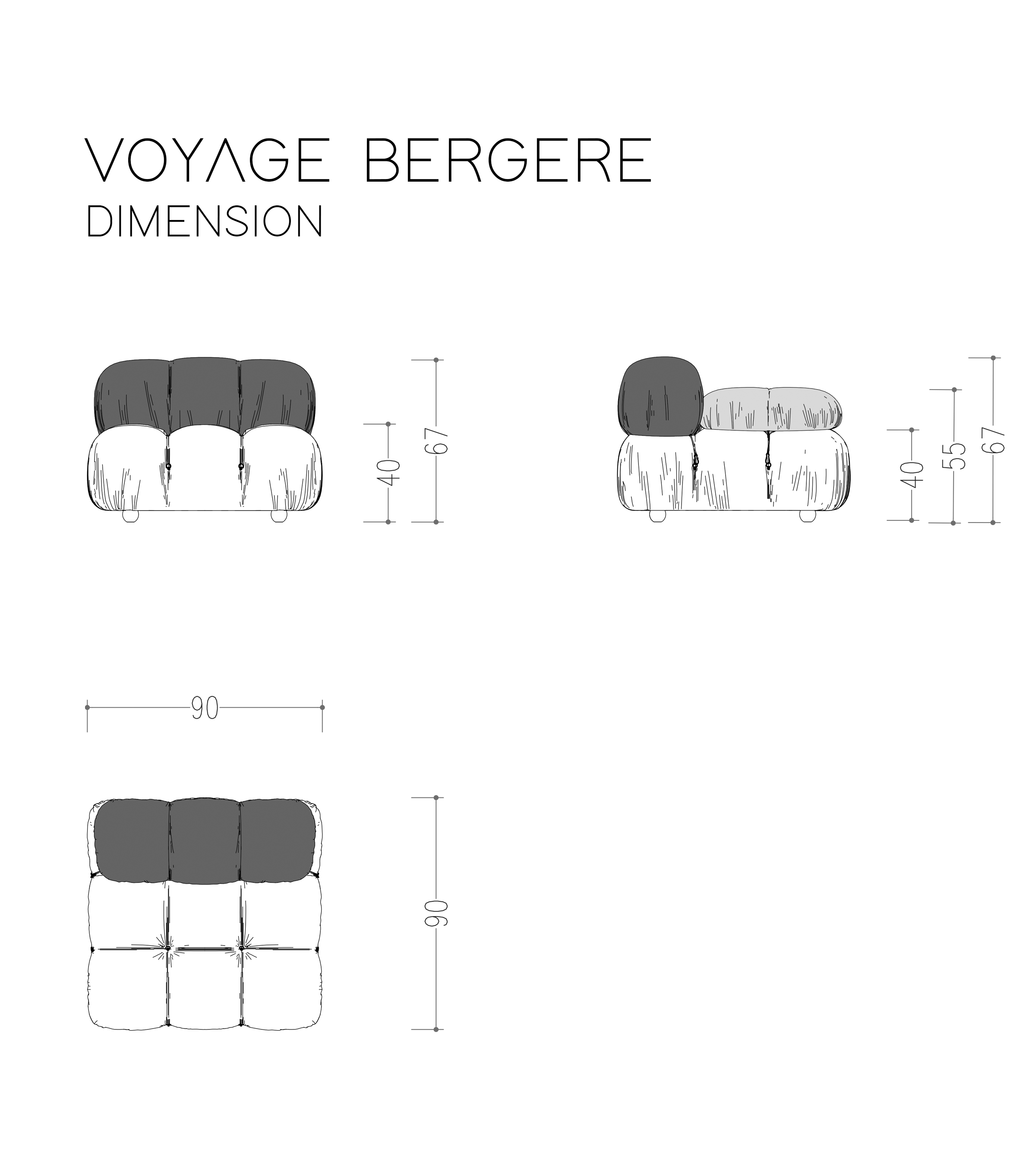Voyage Kapitone Tekli Berjer Kadife