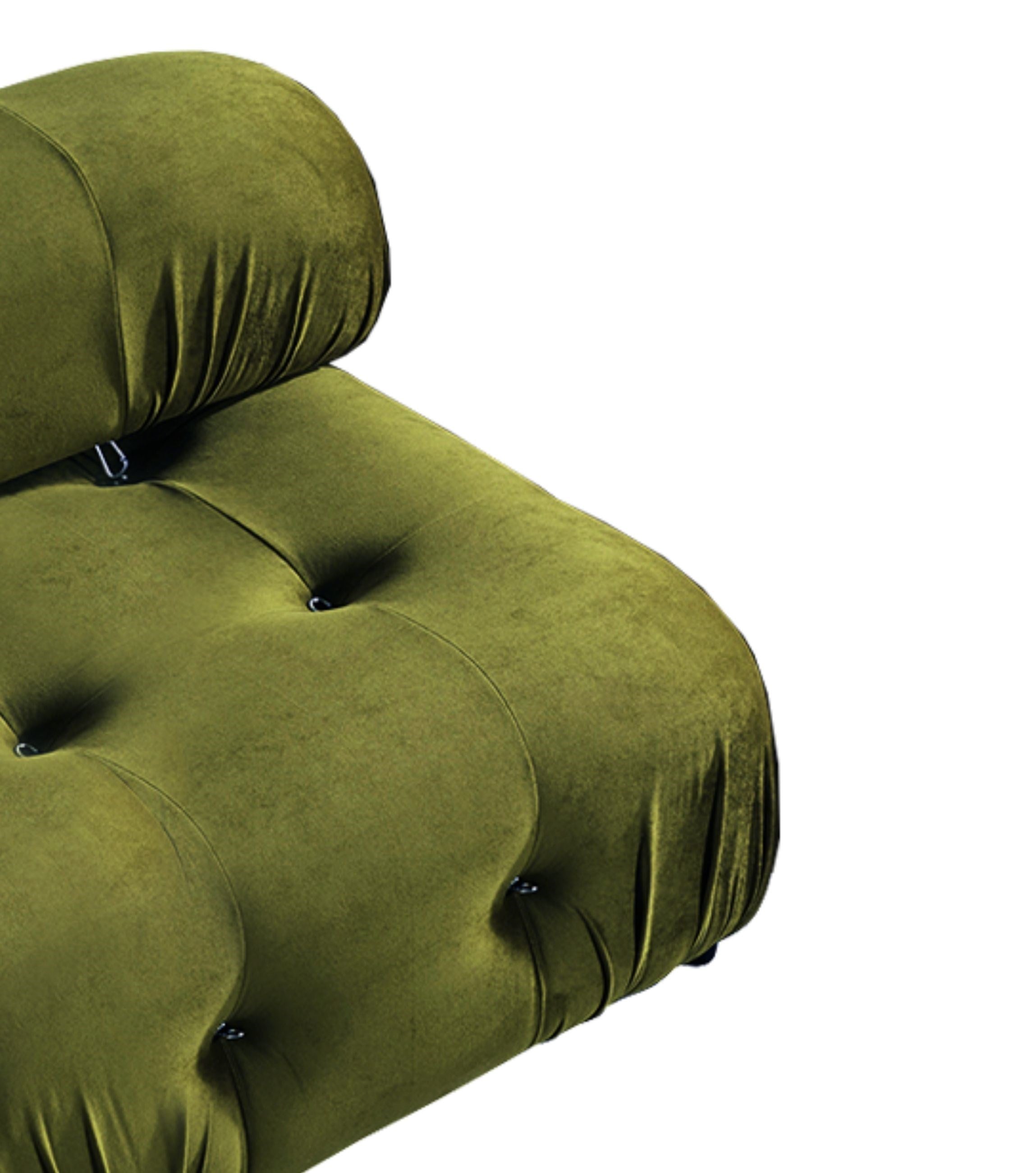 Voyage Quilted Single Armchair Velvet