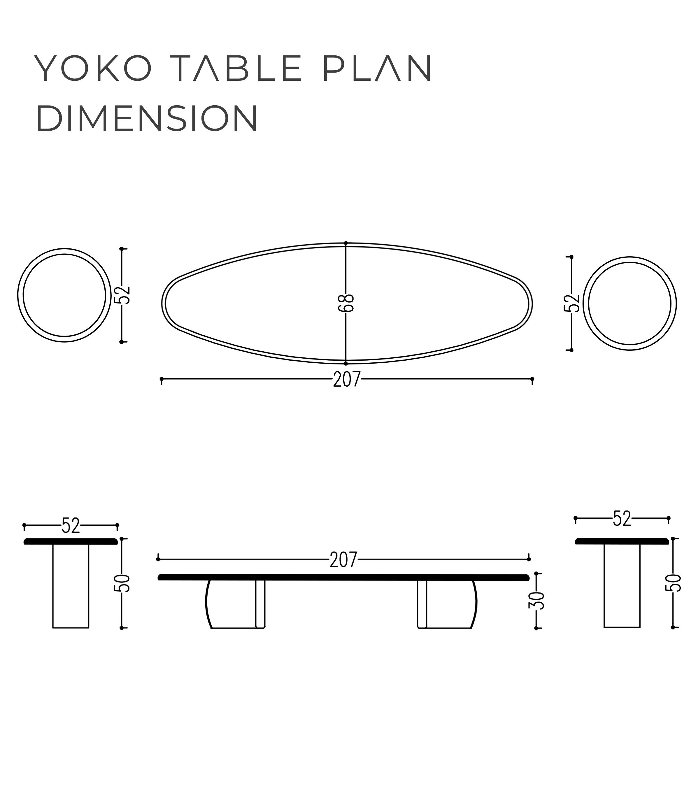 Yoko Wooden Three Piece Coffee Table Set Gray