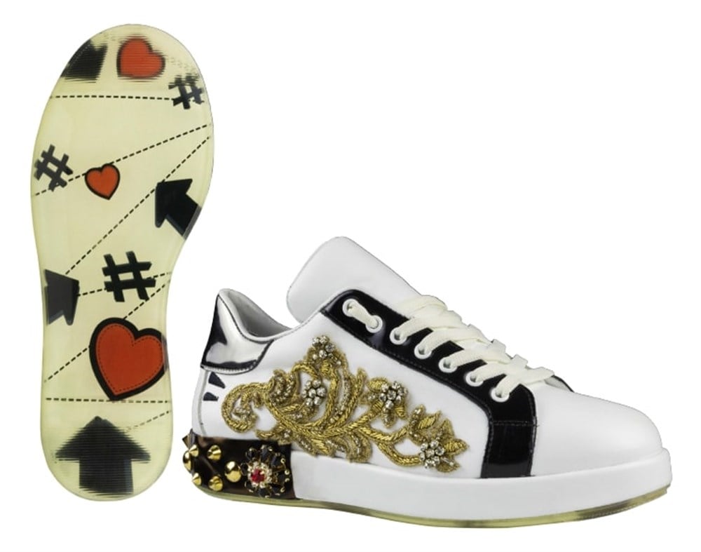 Unisex Deri Sneakers
