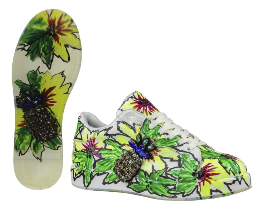 Unisex Deri Sneakers