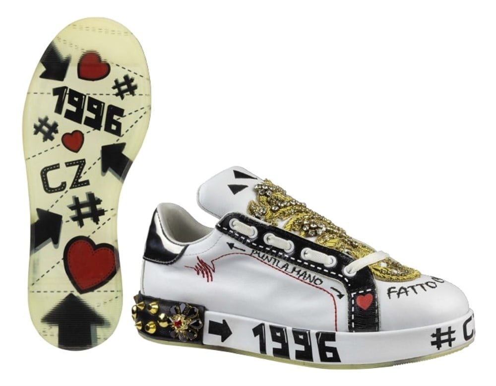 Unisex Deri Sneakers