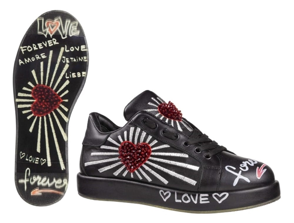 Unisex Deri Sneakers
