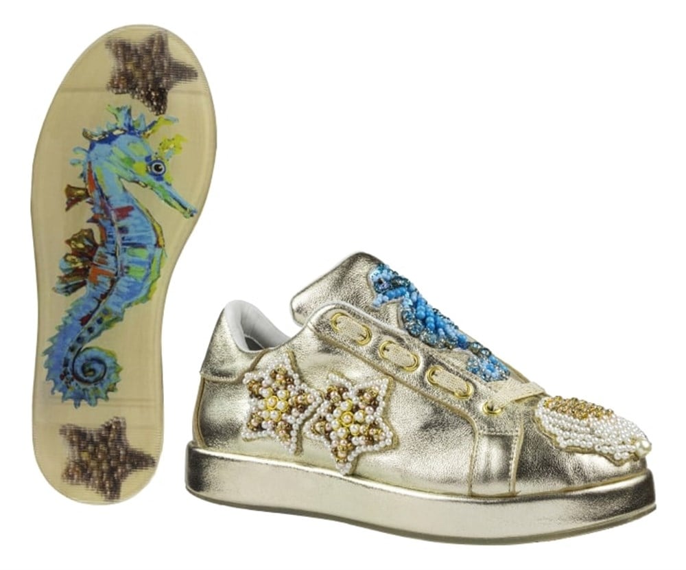 Unisex Deri Sneakers