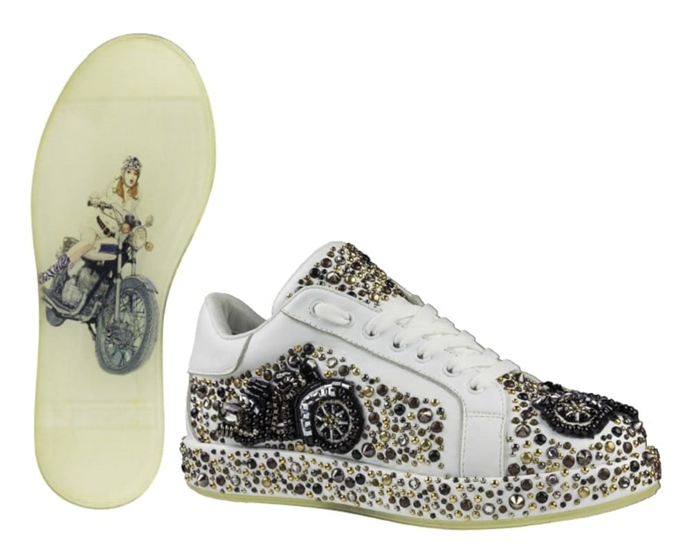 Unisex Deri Sneakers