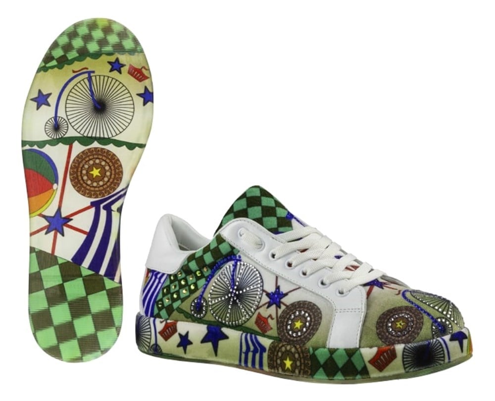 Unisex Kadife Sneakers