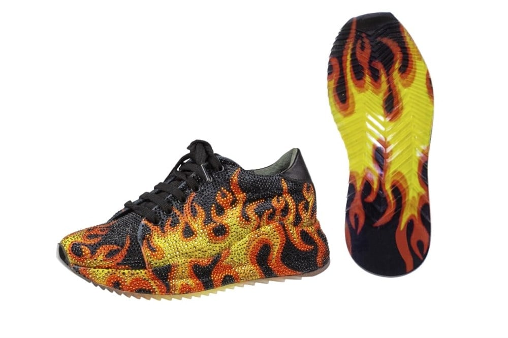 Unisex Kadife Sneakers
