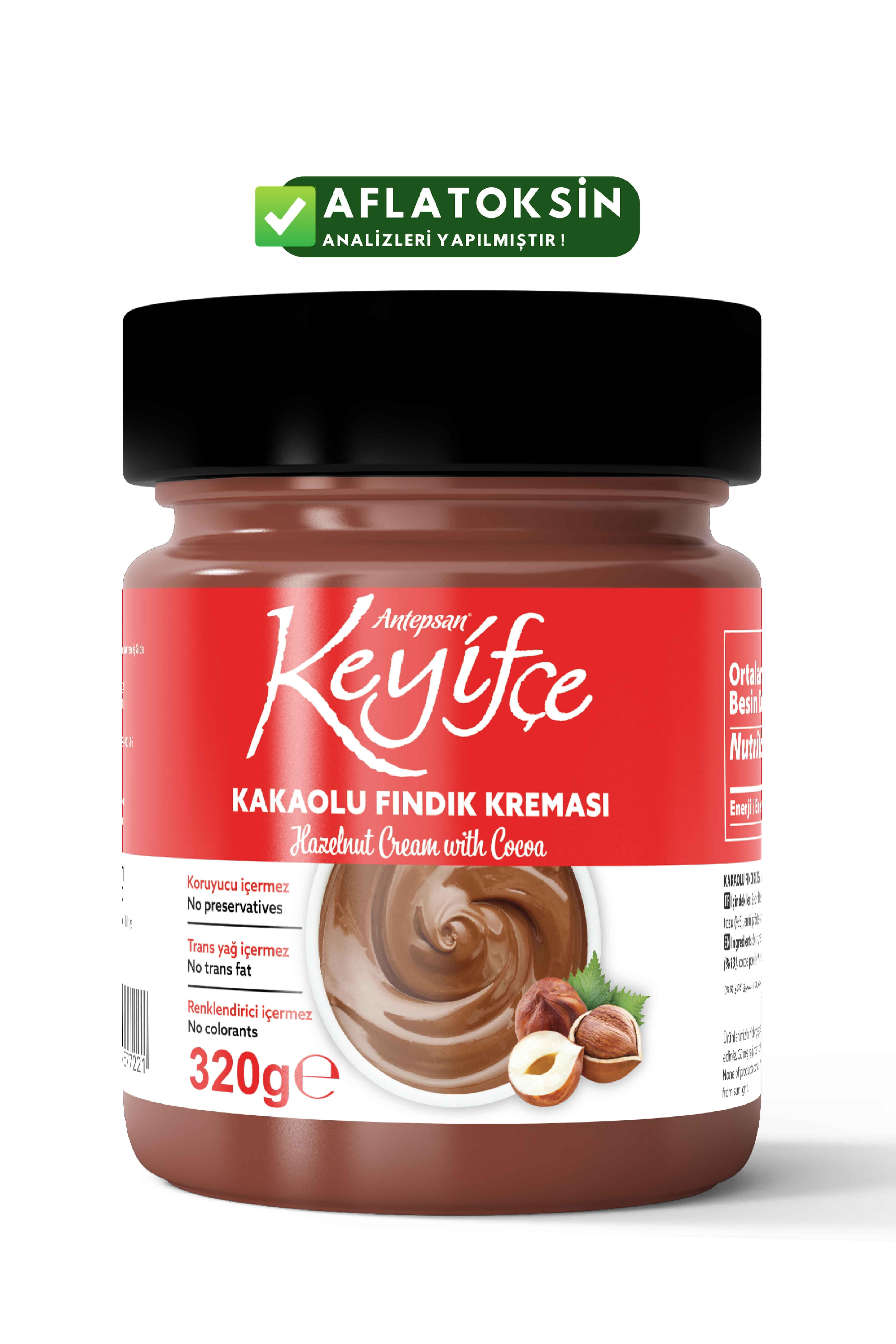 Keyifçe Kakaolu Fındık Kreması