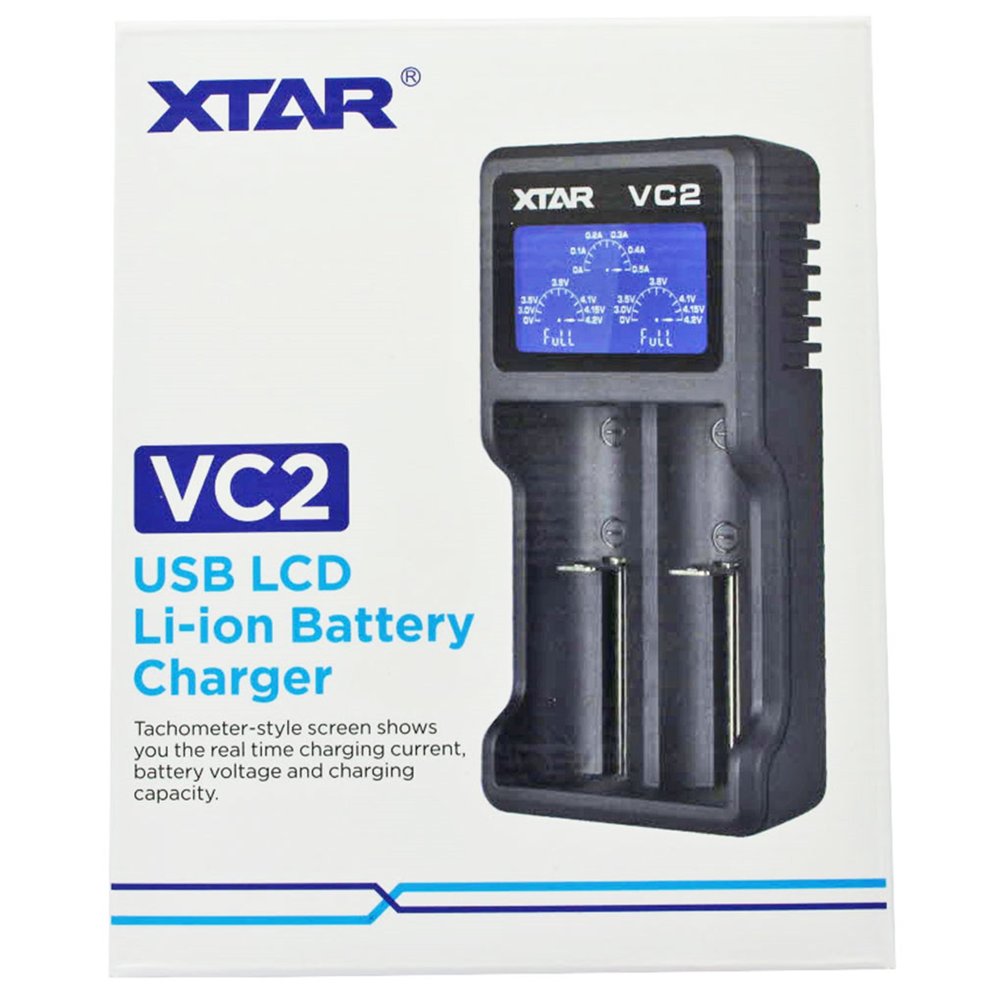 0.5Ah şarj akımına kadar geniş ekranlı 2 yuvalı USB şarj cihazı