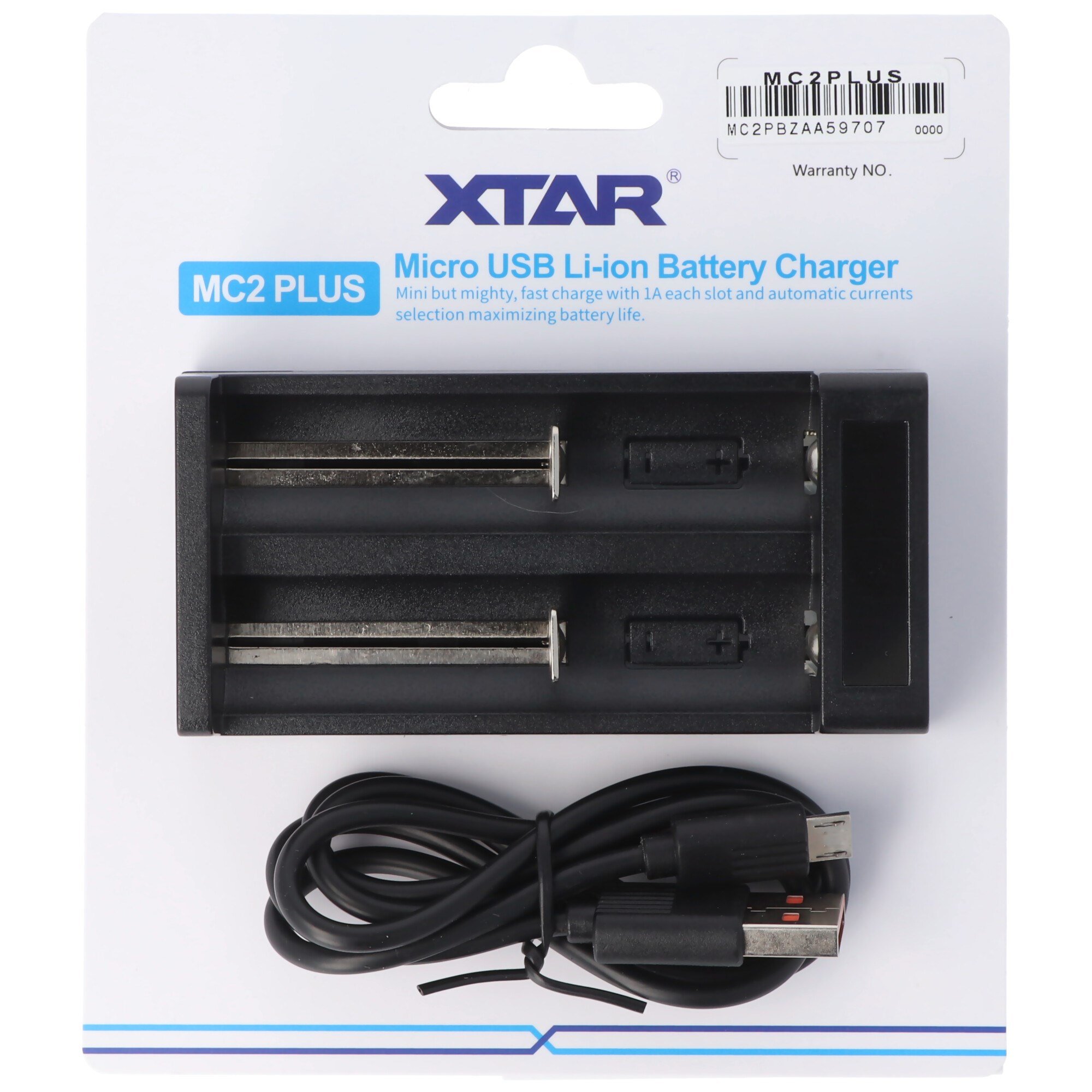 10440.14500.14650, 16340, 17335, 17500, 17670.18350.18490, 18500, 18650, 18700, 20700, 21700 için uygun maksimum 1A şarj akımına sahip Xtar MC2 Plus 2 bağlantı noktalı şarj cihazı