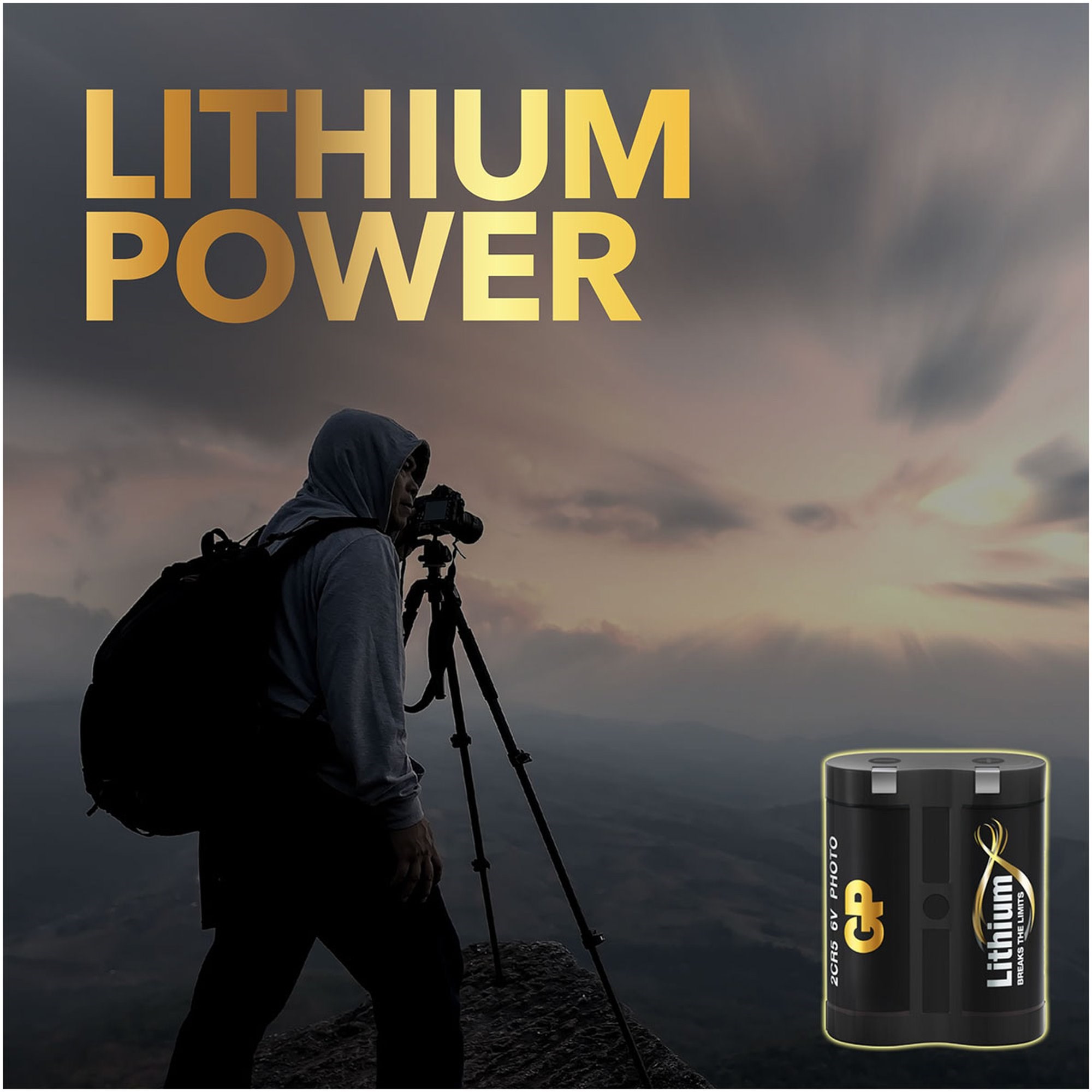 2CR5 pil GP Lityum 6V 1 adet