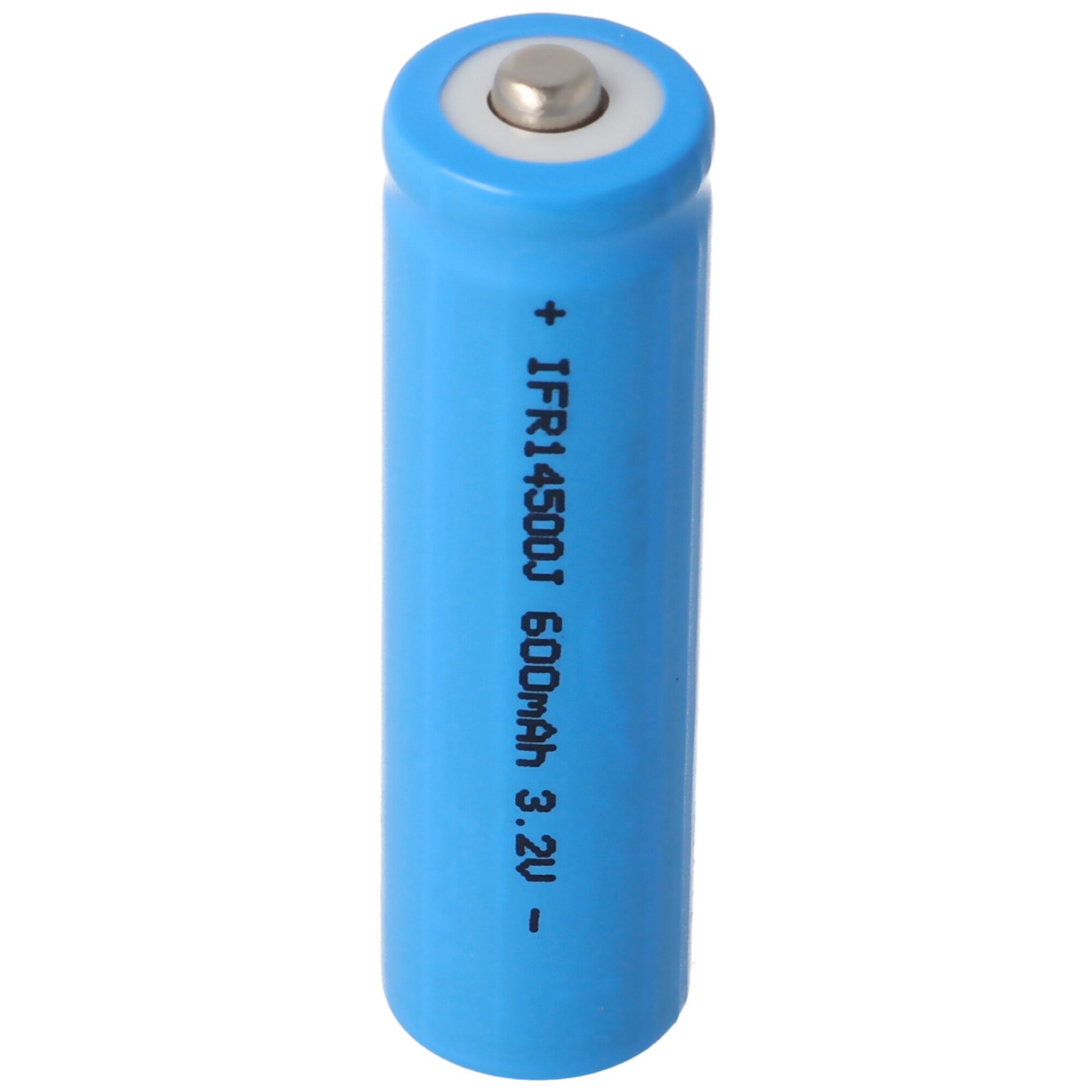 3.2 volt güneş pili Lityum IFR 14500 AA 600mAh LiFePo4 pil, korumasız 14,2 x 50,6 mm