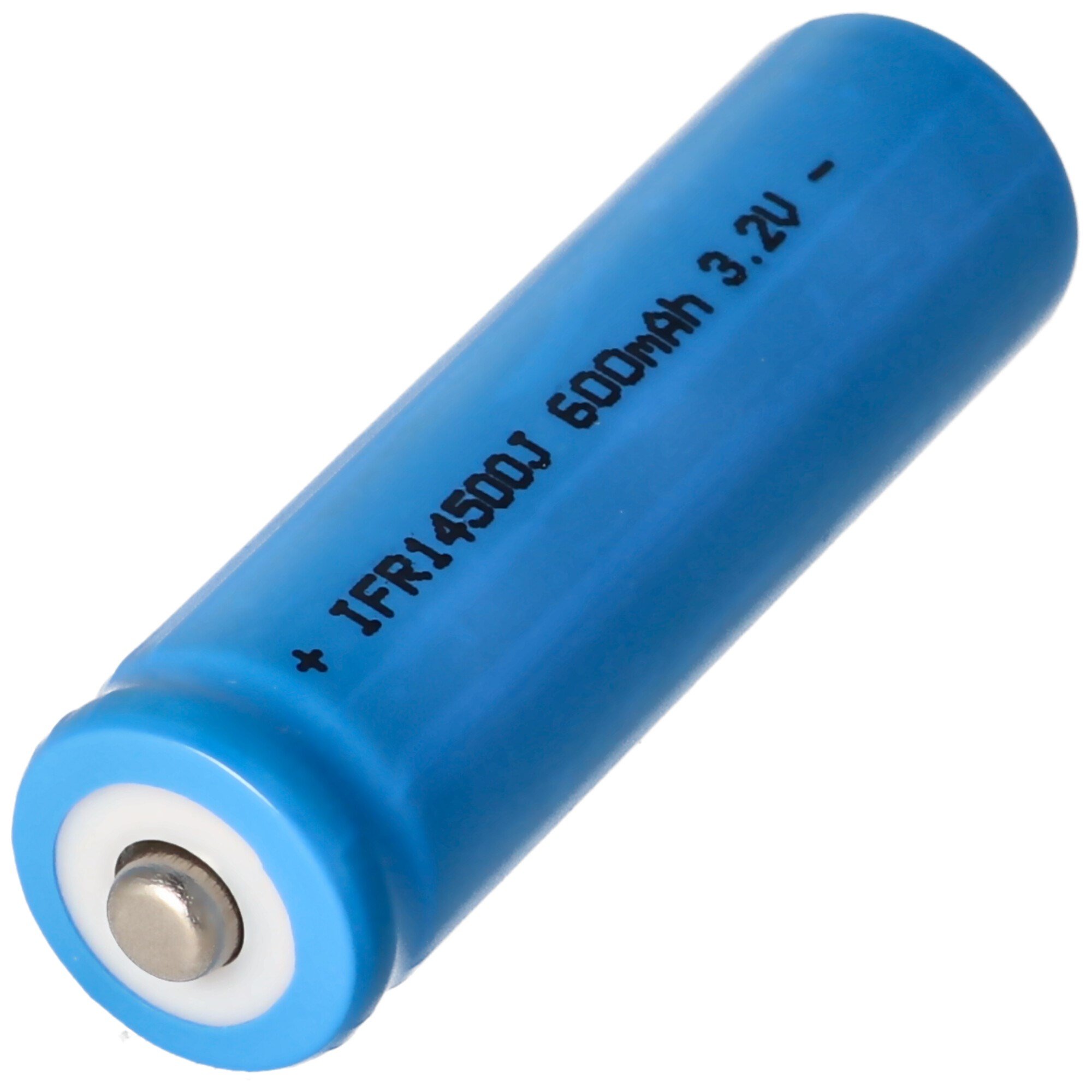 3.2 volt güneş pili Lityum IFR 14500 AA 600mAh LiFePo4 pil, korumasız 14,2 x 50,6 mm