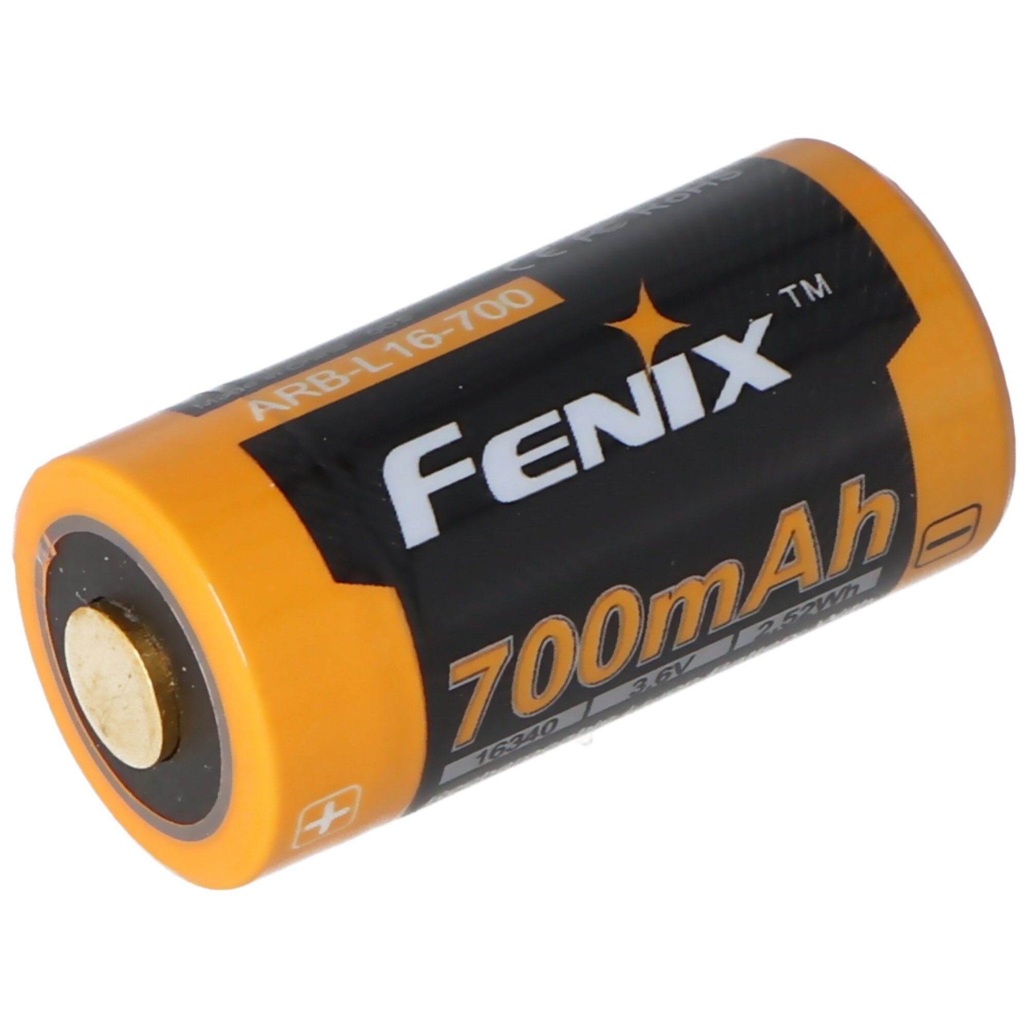 4x CR123 3.7 volt ile bir Li-ion pil, min. 700mAh, tipik olarak 760mAh, maks. Arlo gözetim kamerası, LED fenerleri için ideal pil kutusu dahil 820mAh kapasite