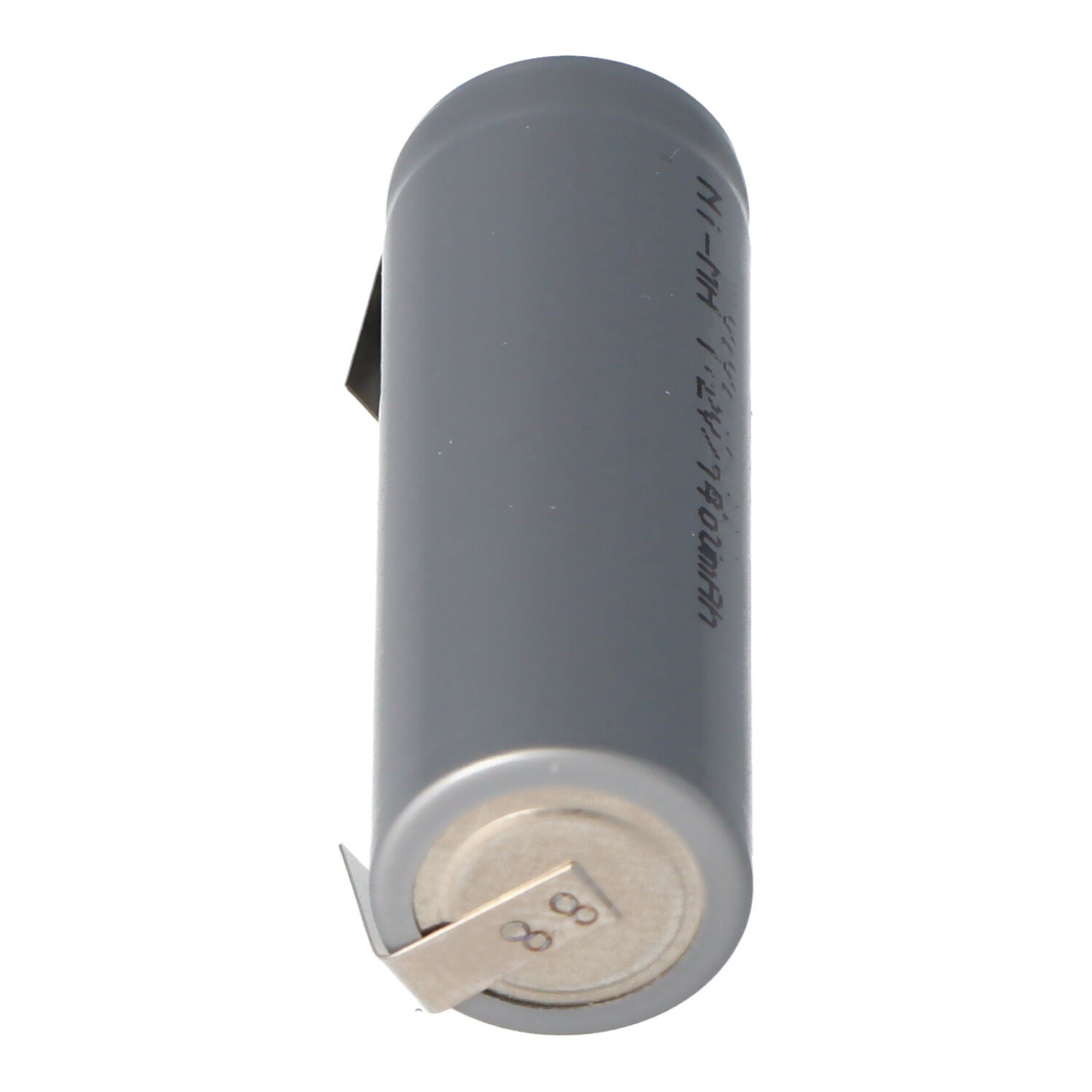 AccuCell Ni-MH pil lehim pabucu U-şekil 43x14.5mm ile 1.2V 1400mAh 4 / 5AA