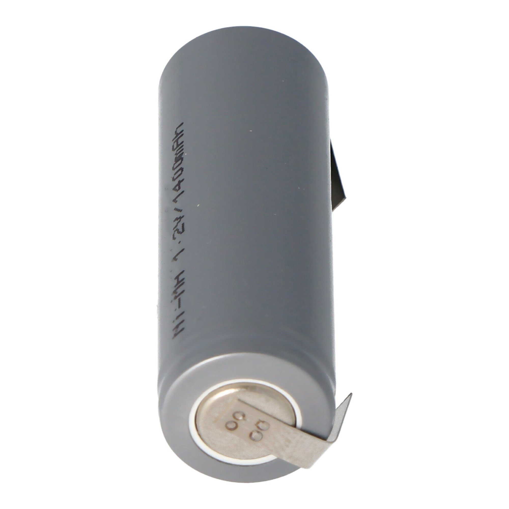 AccuCell Ni-MH pil lehim pabucu U-şekil 43x14.5mm ile 1.2V 1400mAh 4 / 5AA