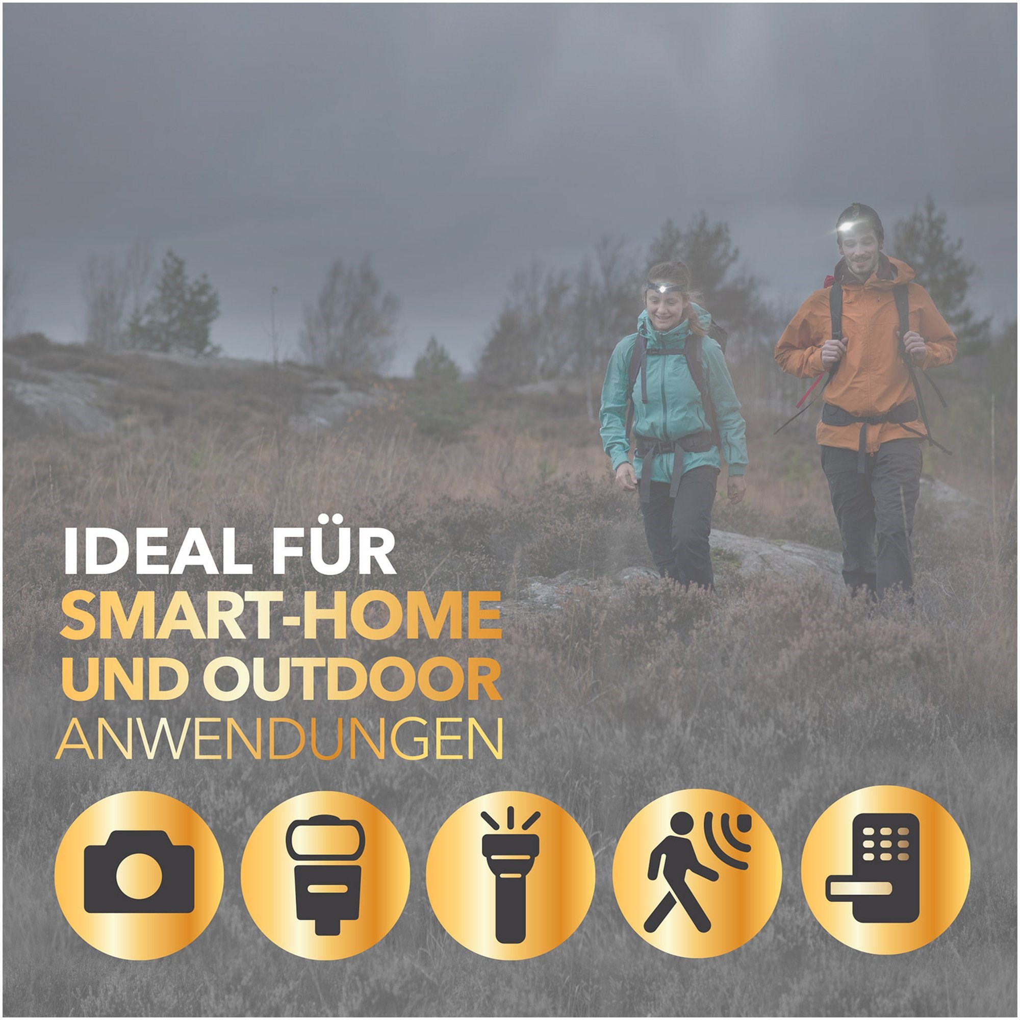 CR123A pil GP lityum 4 adet