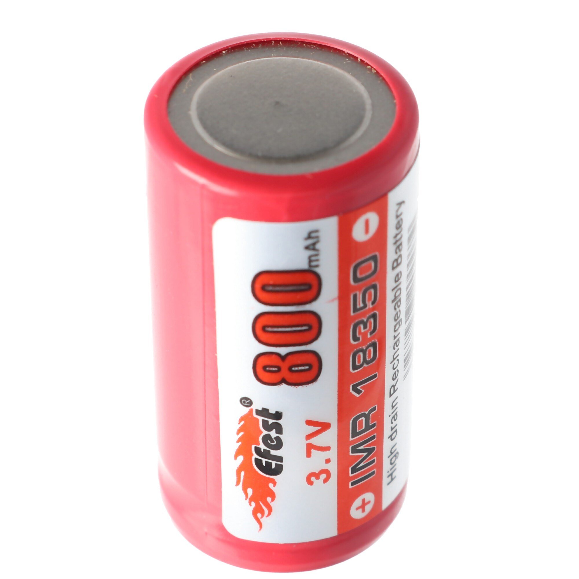 Efest IMR 18350 V1 - 800mAh 3.7V Li-Ion (pozitif kutup düz)