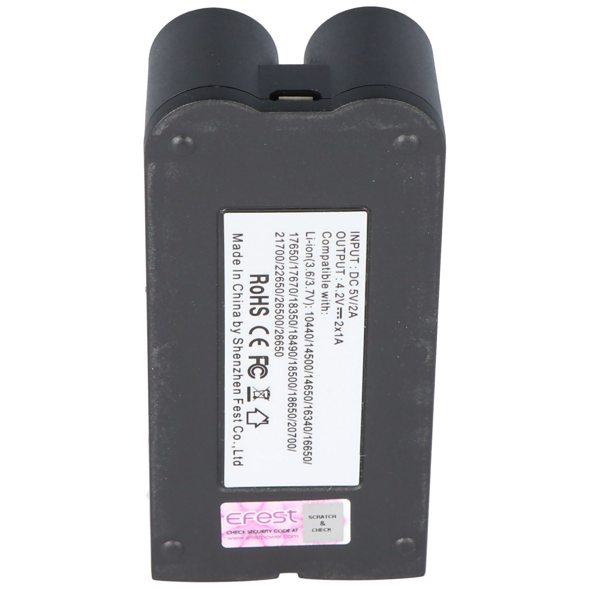 Efest SLIM K2 2 yuvalı Li-ion pil şarj cihazı