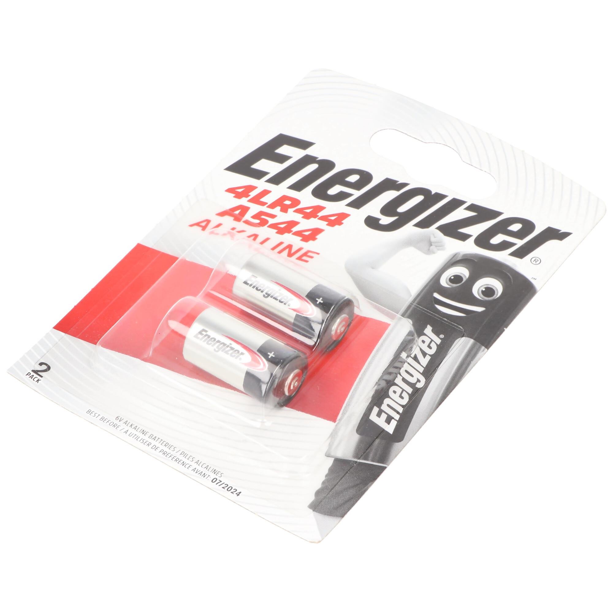 Energizer A544 alkalin özel pil 4LR44 alkalin manganez 6V 178mAh 2 adet