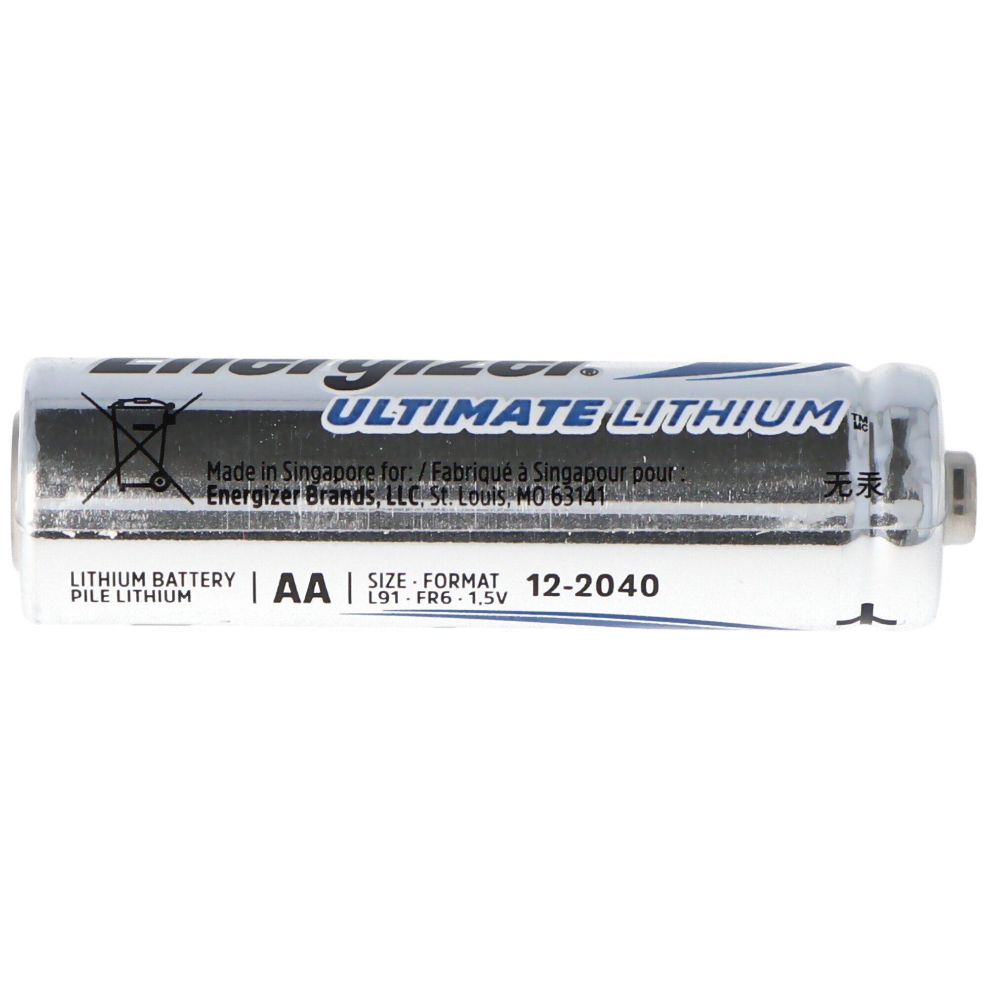 Energizer Ultimate Lityum pil 10'lu paket Energizer AA pil 1.5 volt pil Energizer Ultimate Lityum AA 3100mAh