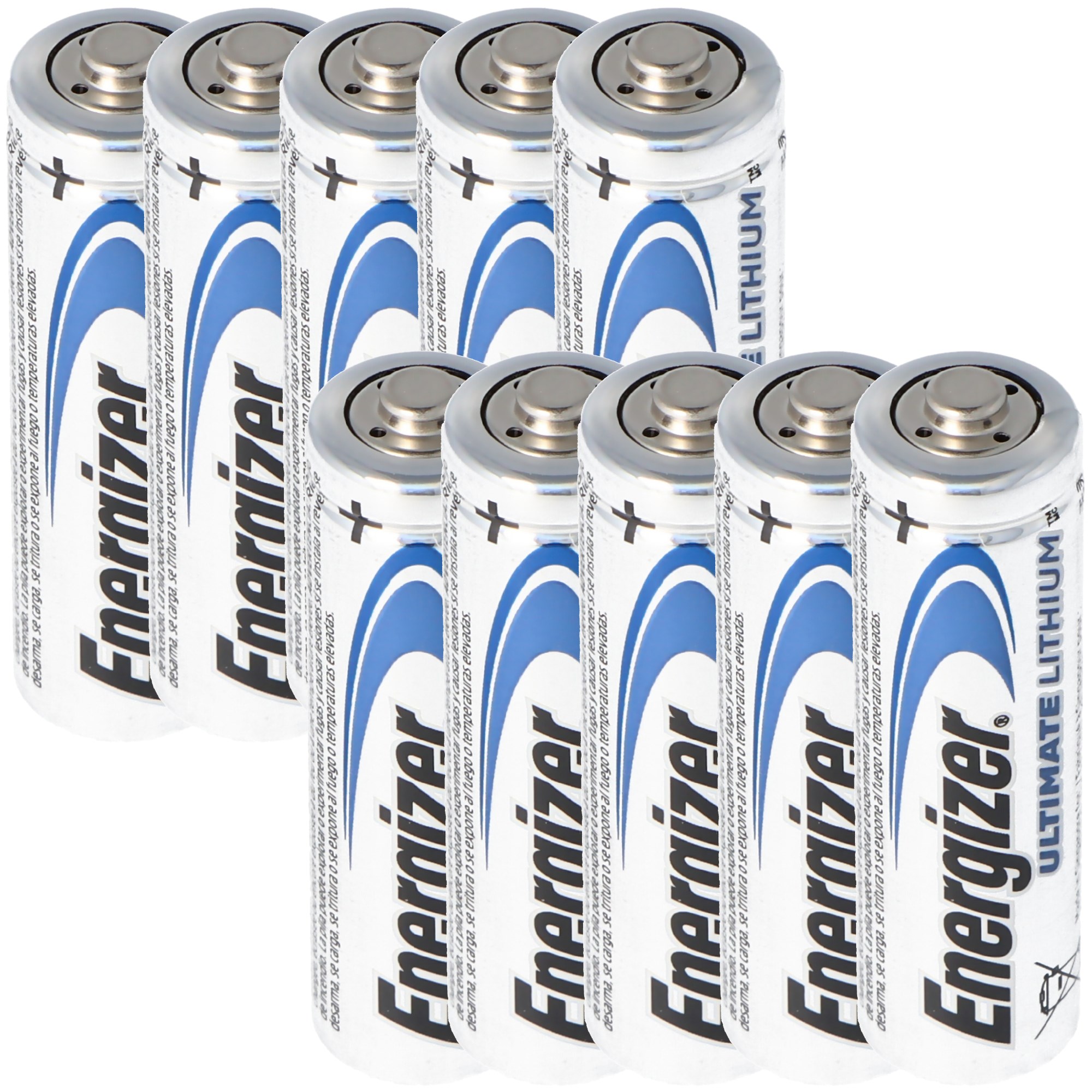 Energizer Ultimate Lityum pil 10'lu paket Energizer AA pil 1.5 volt pil Energizer Ultimate Lityum AA 3100mAh