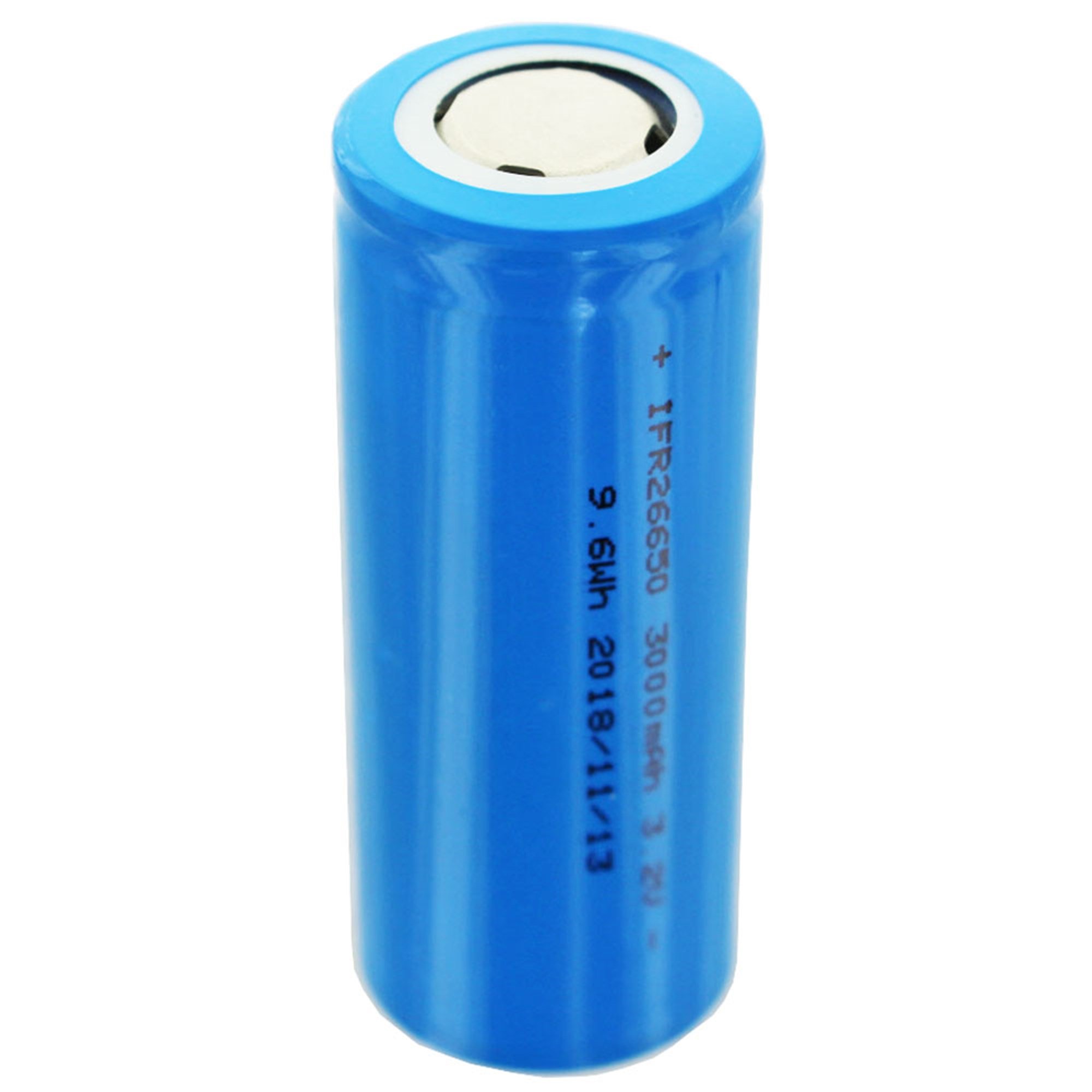 IFR26650 3.2 V 3000 mAh LiFePO4 lityum demir fosfat pil 26.1x66mm boyutlar not
