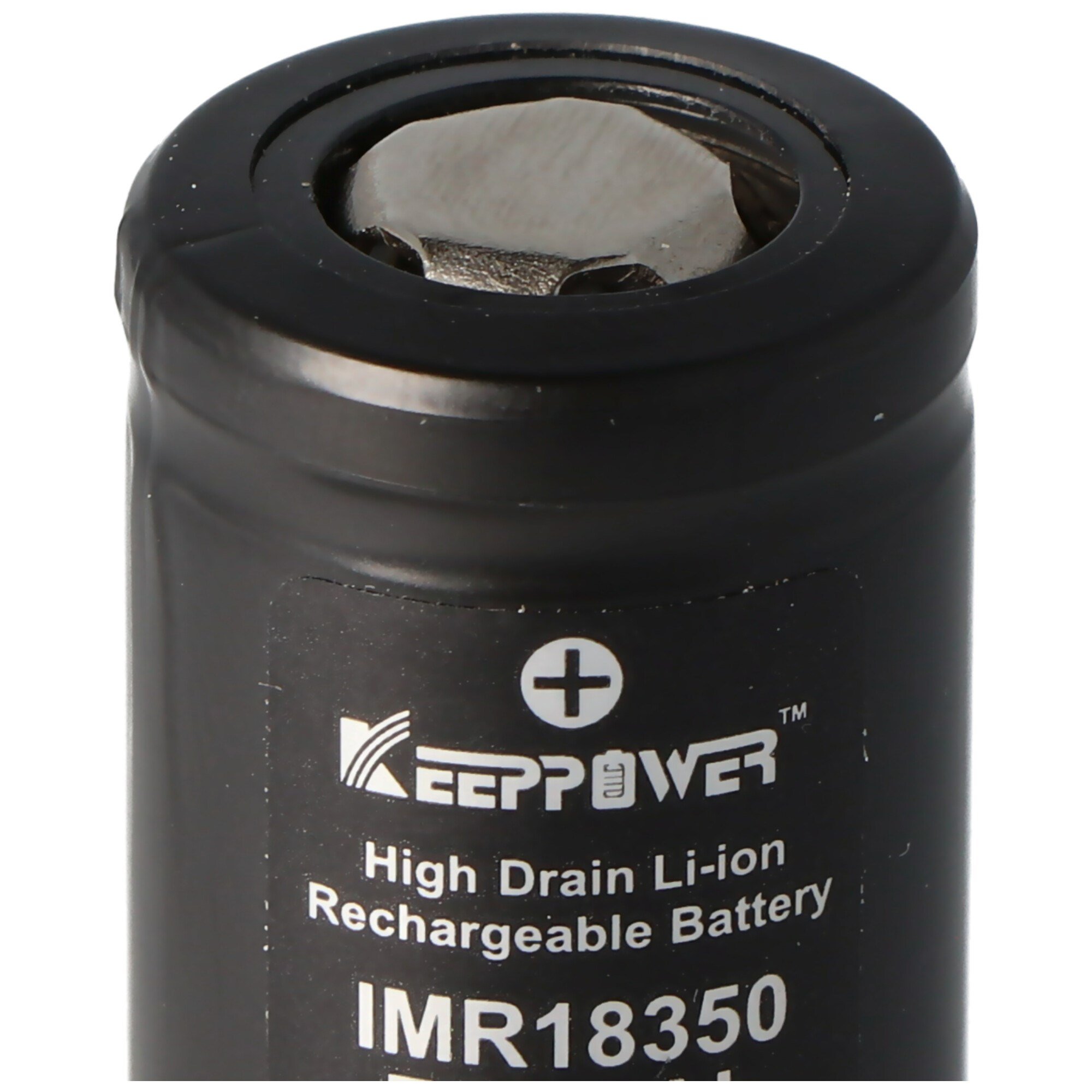 Keeppower IMR18350 - 750mAh, 3.7V (8A) Li-ion pil