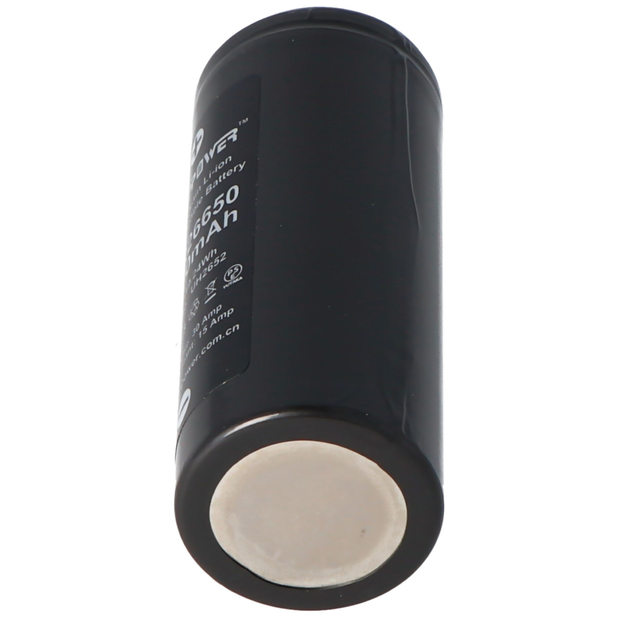 Keeppower IMR26650 - 5200mAh, 15A, 3.6V - 3.7V Li-ion pil