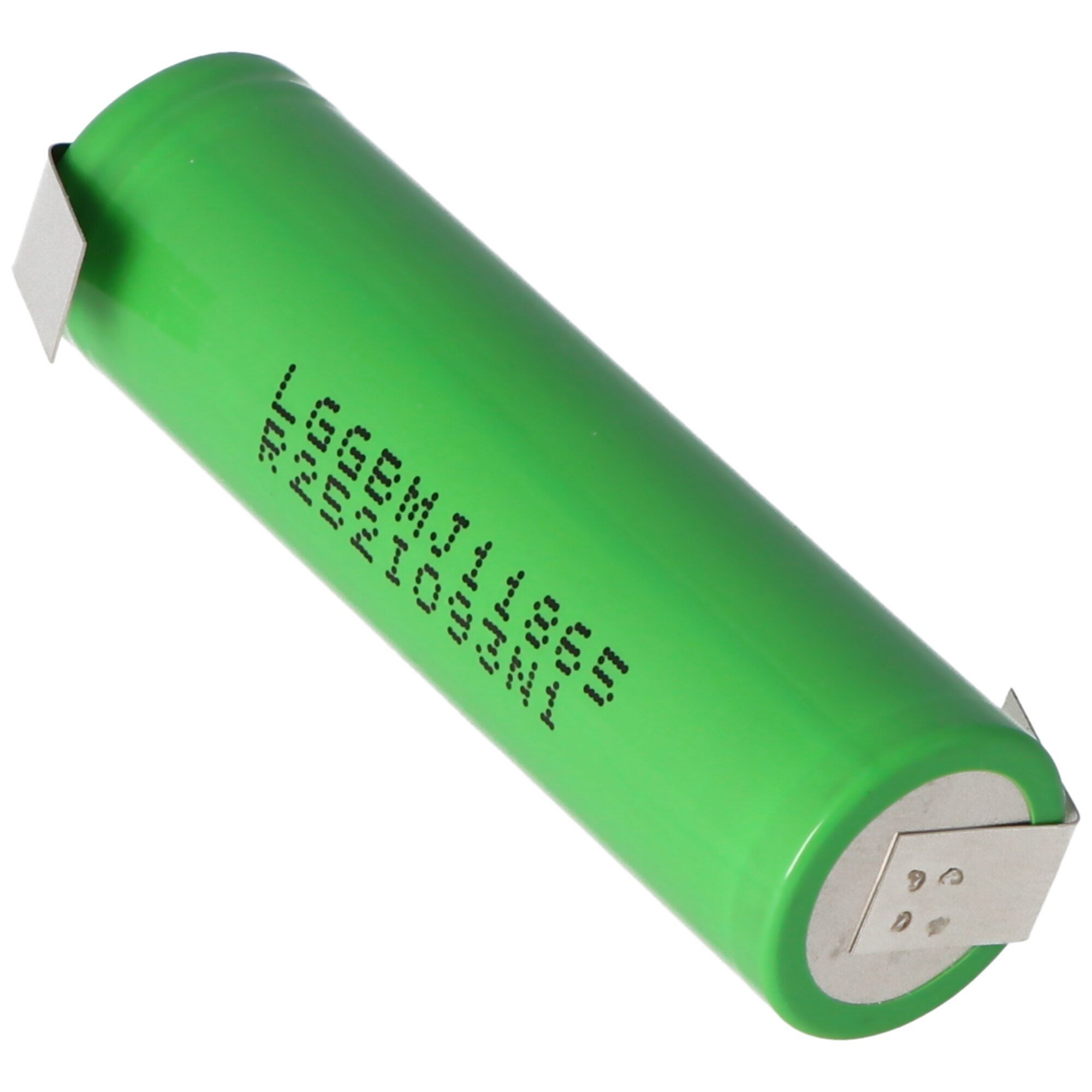 LG INR18650MJ1 - 3500mAh 3.6V - 3.7V, 10A Li-ion pil + lehim etiketi Z
