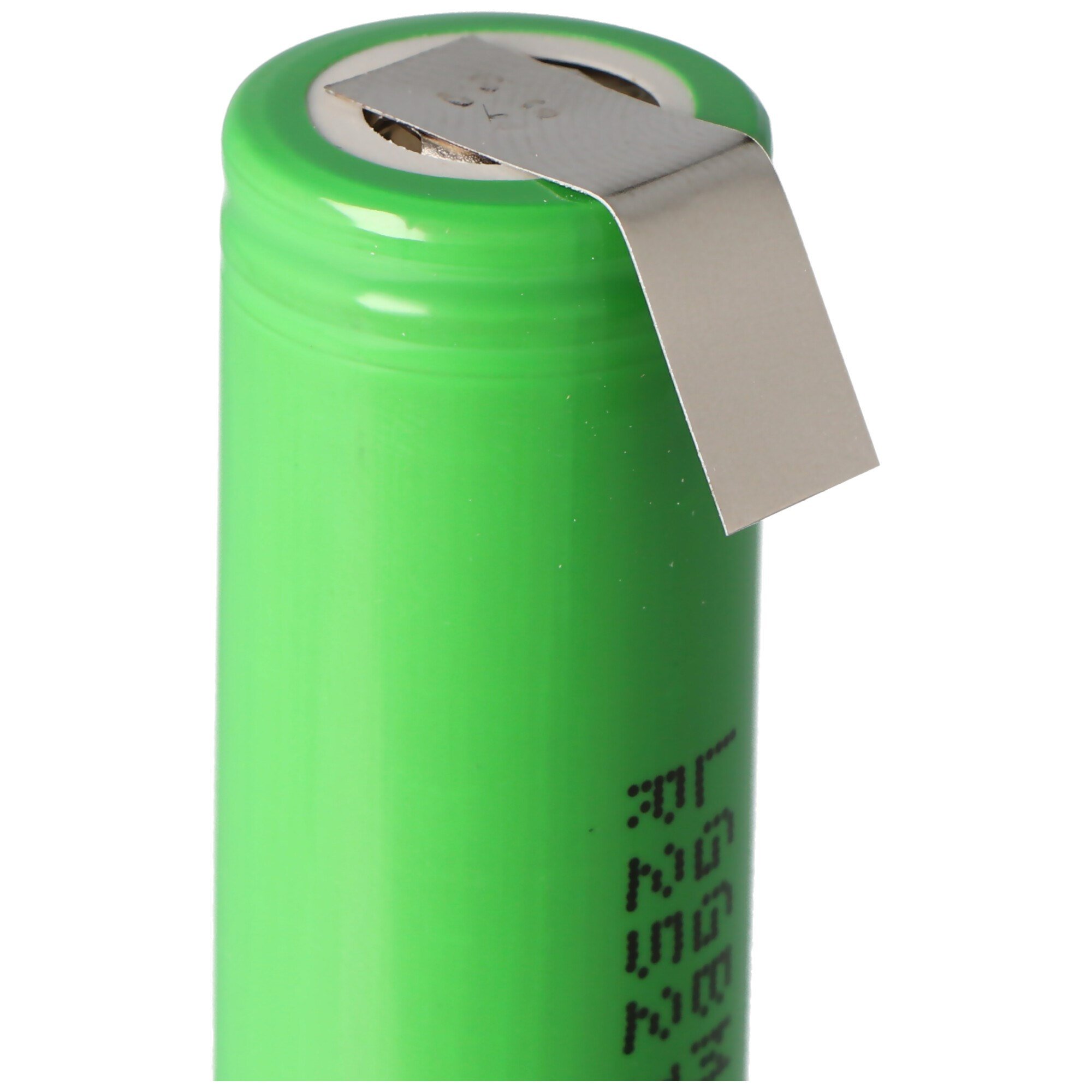 LG INR18650MJ1 - 3500mAh 3.6V - 3.7V, 10A Li-ion pil + lehim etiketi Z