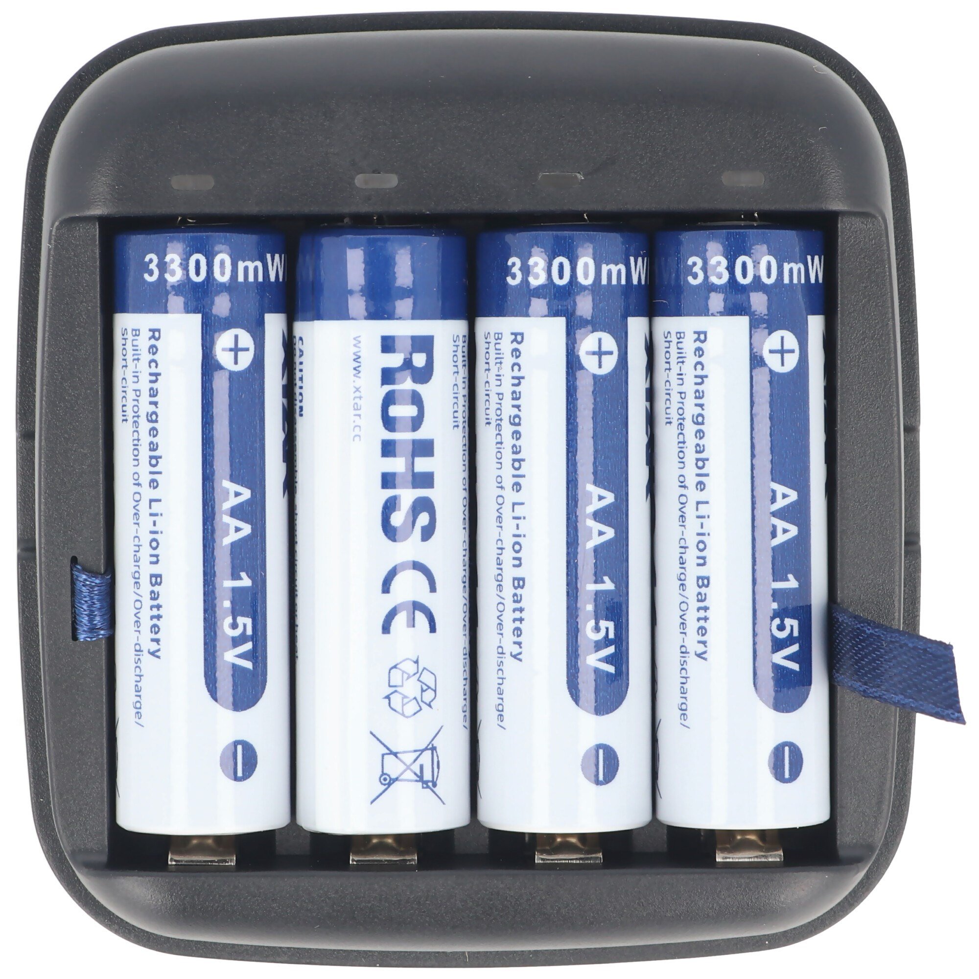 Li-Ion 1.5V ve NiMH 1.2V piller için Xtar BC4 şarj cihazı AA AAA