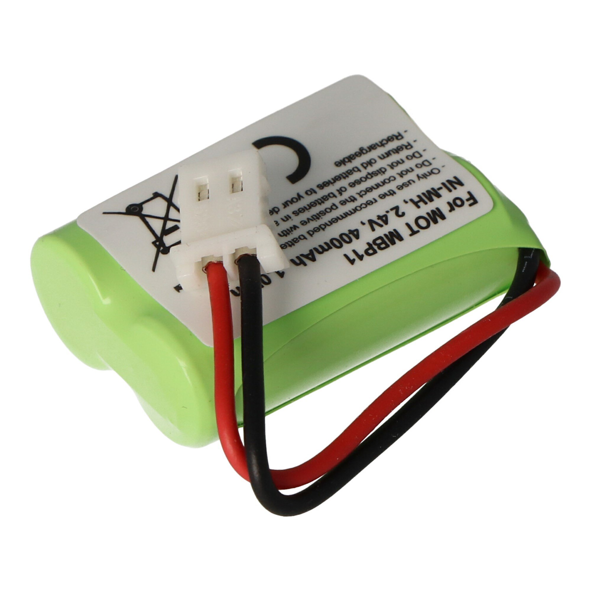 Motorola MBP11, NiMH, volt pil BY1131 için uygun pil