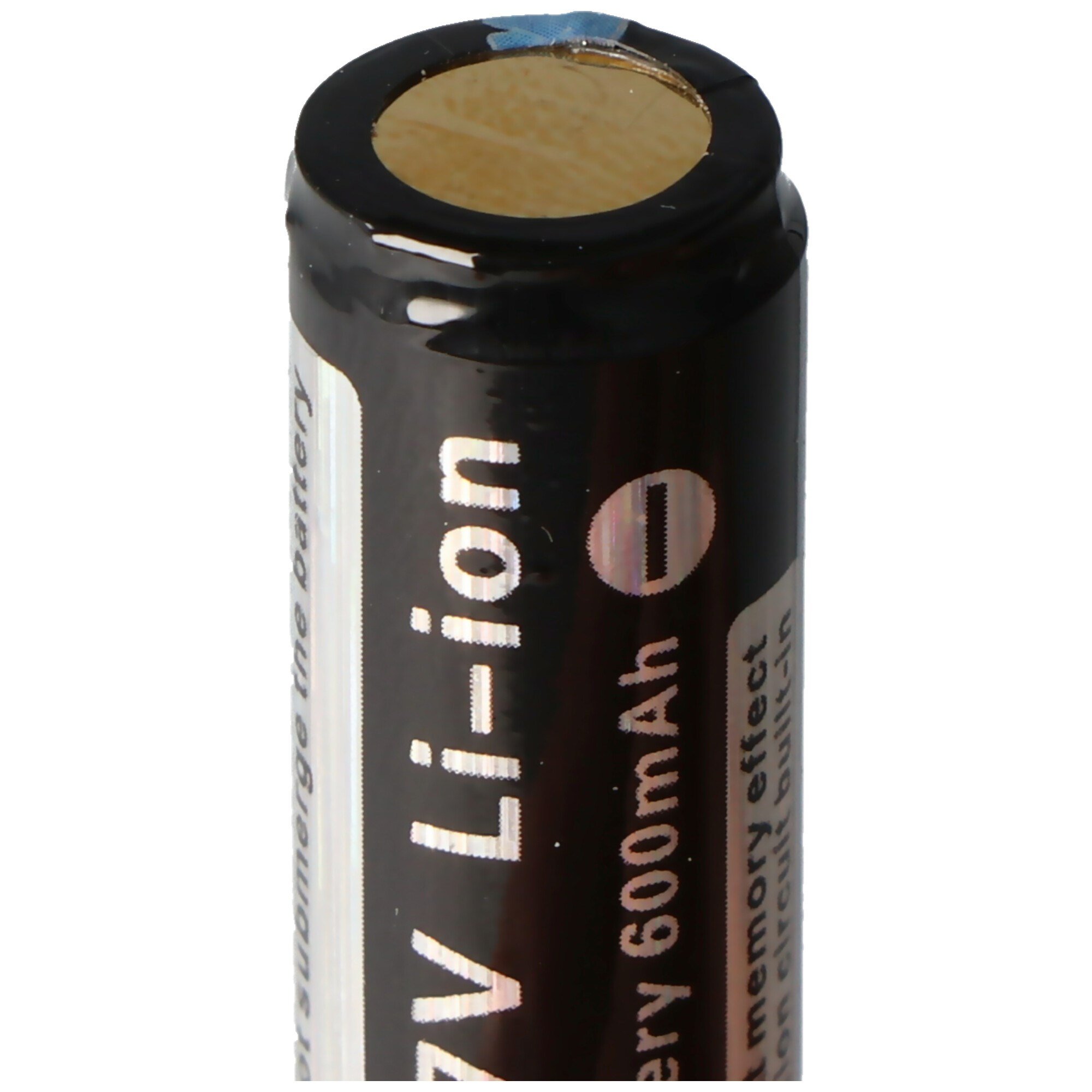 Trustfire 10440 300mAh 3.6V - 3.7V korumalı Li-ion hücre Alev, kafa 46.22x15mm