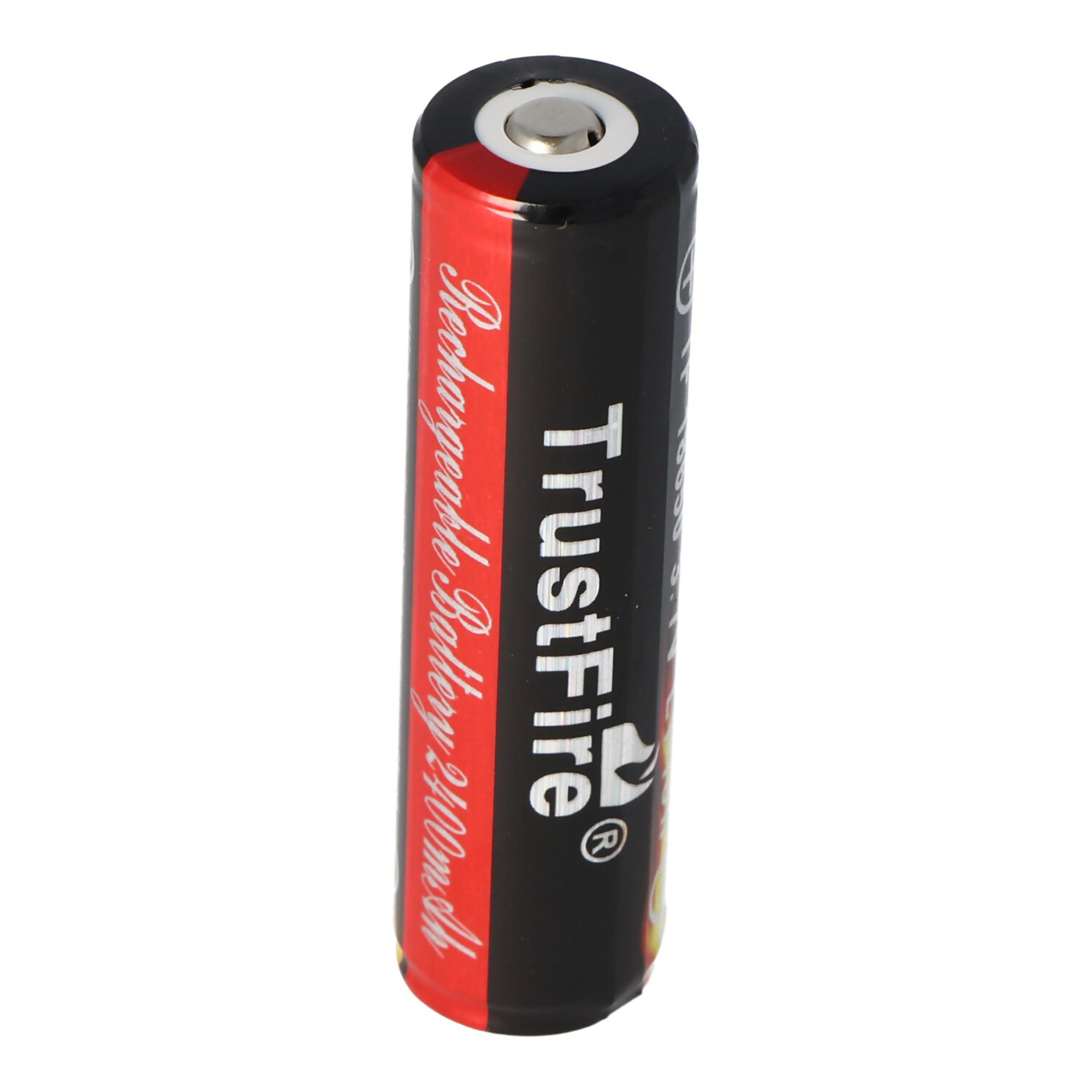 Trustfire 18650 2400mAh 3.7V korumalı, not boyutları 68.5x18.3mm