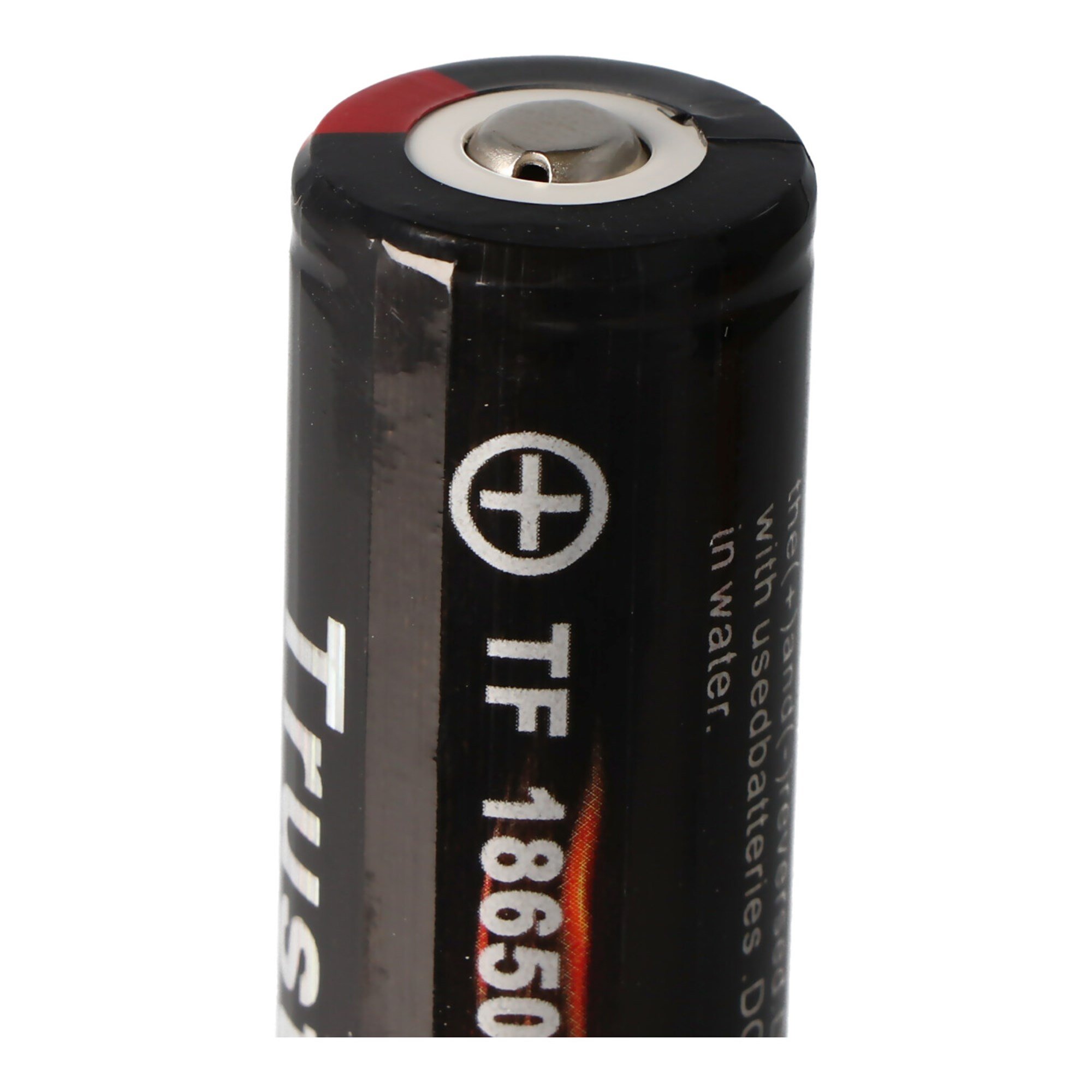 Trustfire 18650 2400mAh 3.7V korumalı, not boyutları 68.5x18.3mm