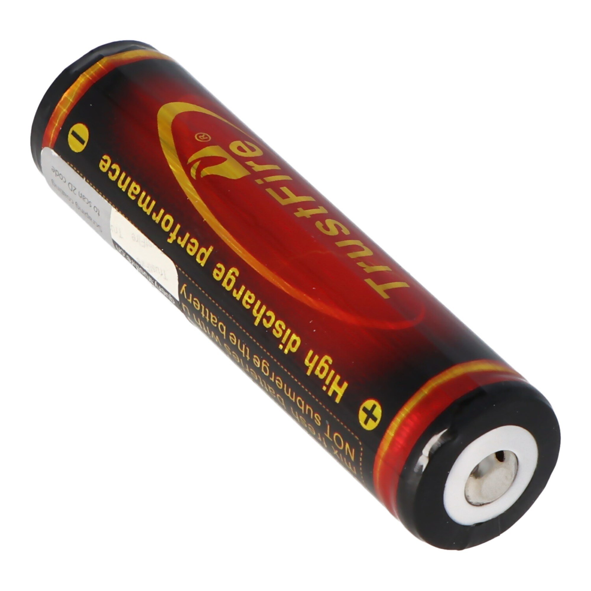 Trustfire 18650 3400mAh 3.6V - 3.7V PCB korumalı Li-ion pil (alev)