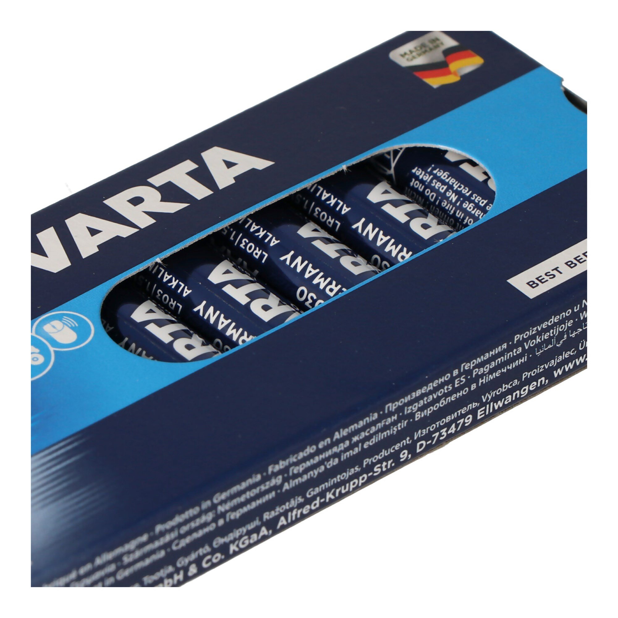 Varta Micro / AAA 4903 Yüksek Enerji Kutusu 10