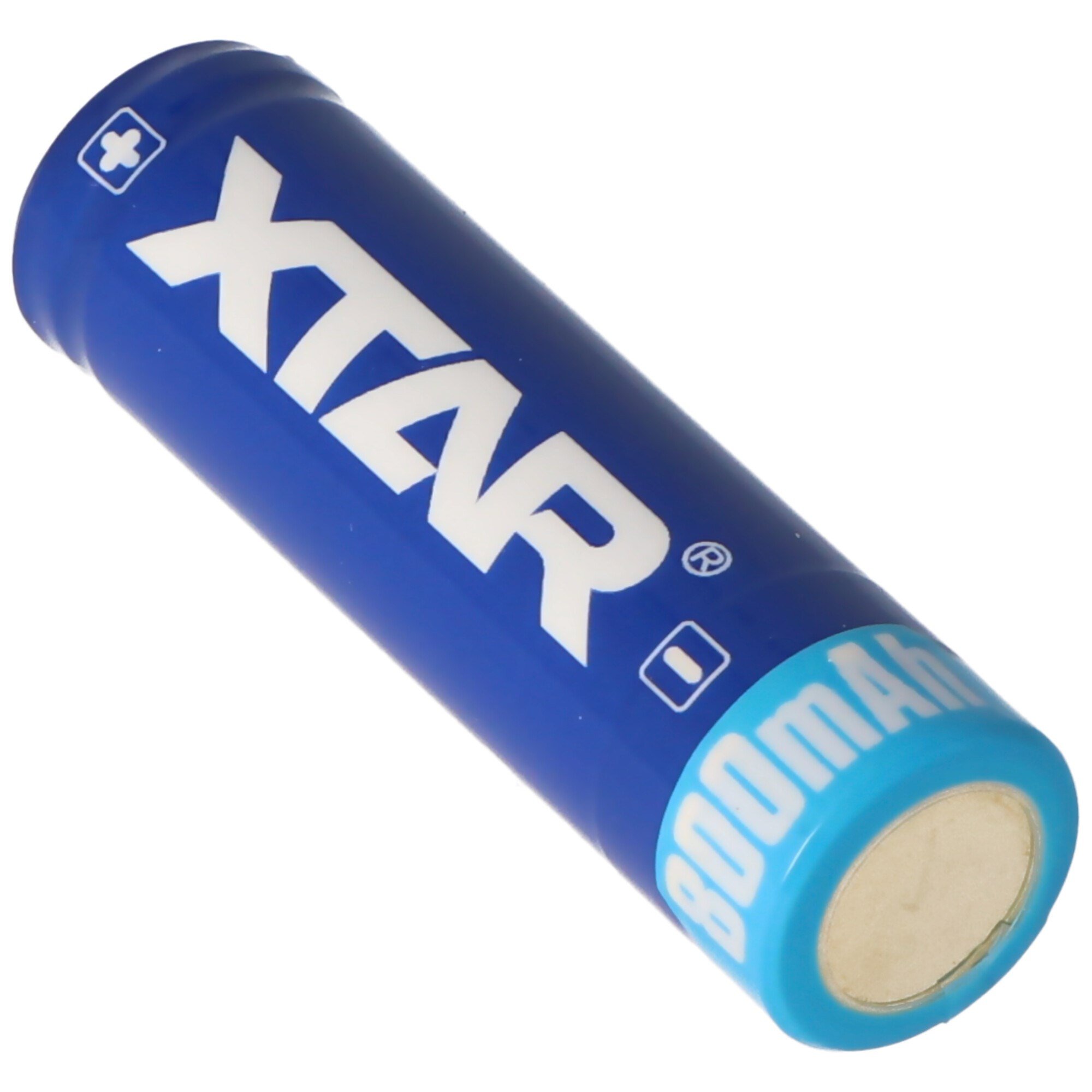 Xtar 14500-800 mAh 3,6 V - 3,7 V korumalı Li-ion pil 50,5x14,3 mm