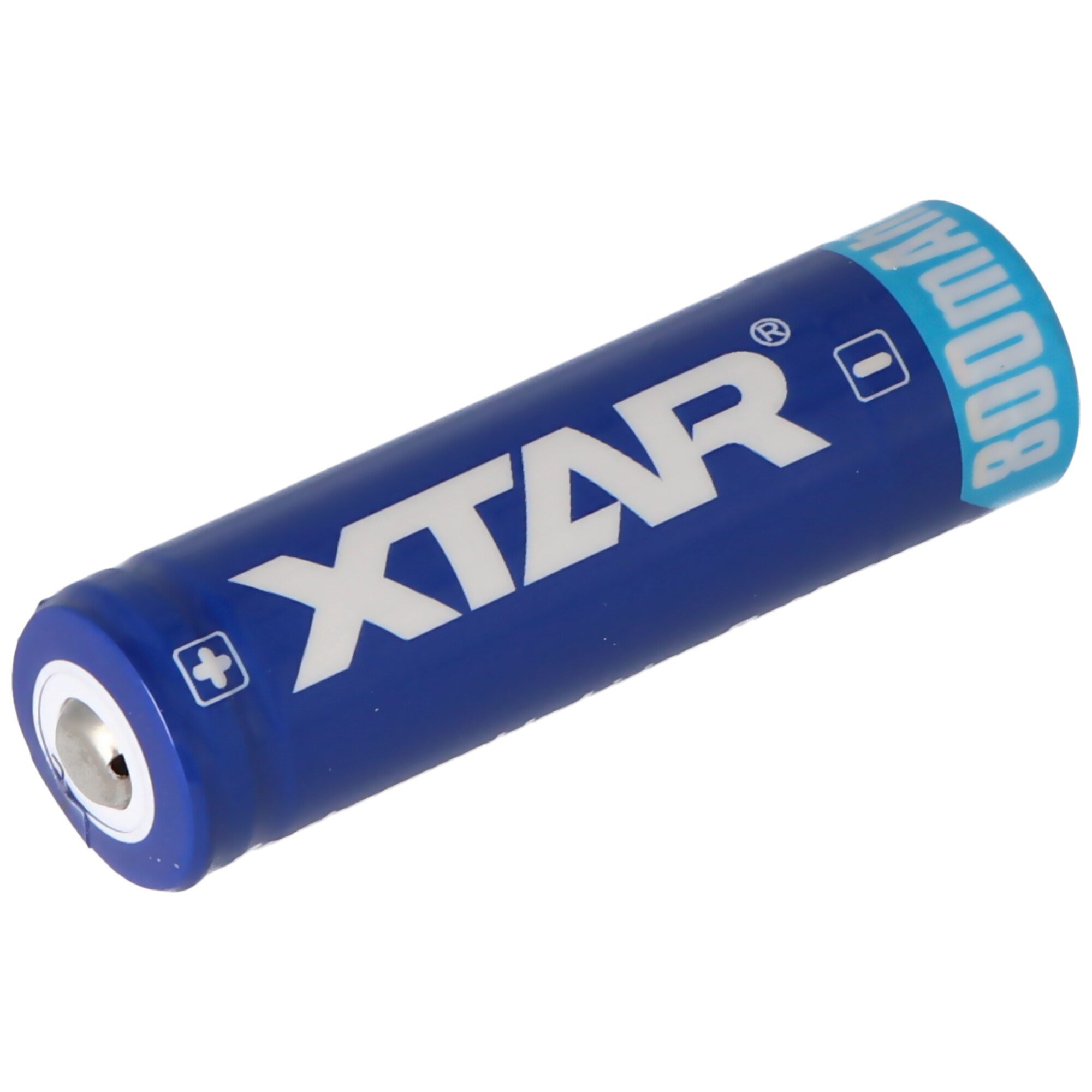 Xtar 14500-800 mAh 3,6 V - 3,7 V korumalı Li-ion pil 50,5x14,3 mm