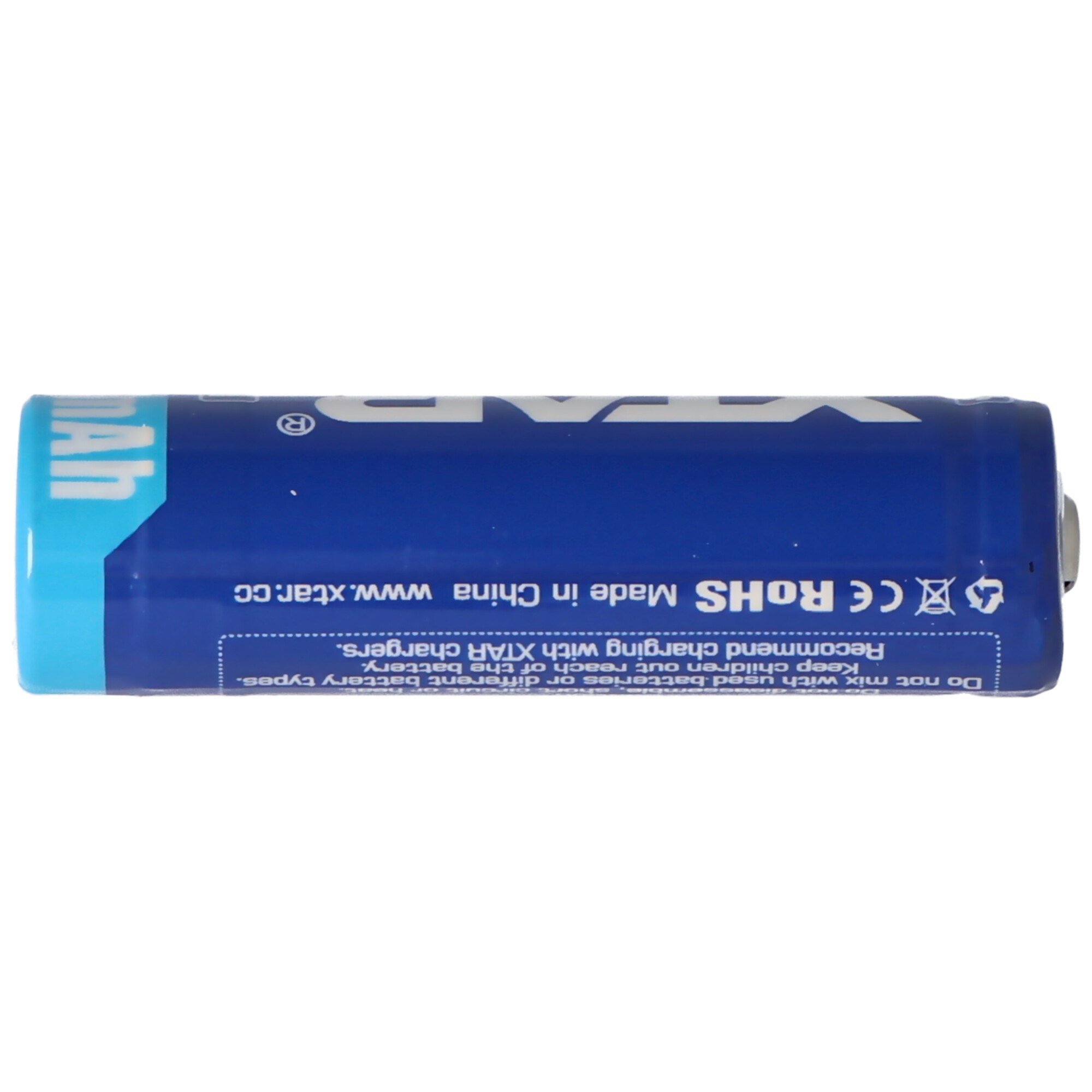 Xtar 14500-800 mAh 3,6 V - 3,7 V korumalı Li-ion pil 50,5x14,3 mm