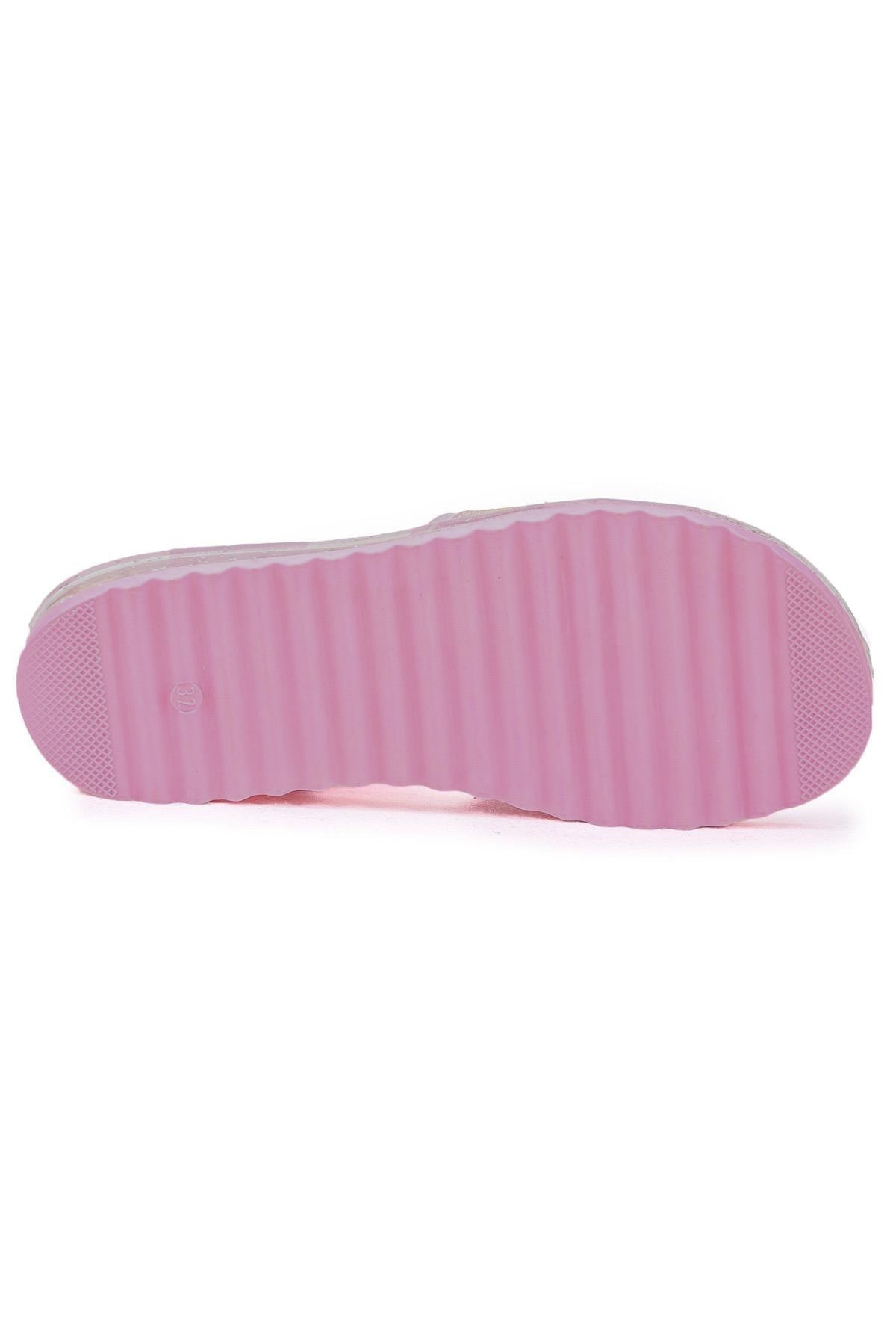 2349 Kız Çocuk Sandalet Pembe